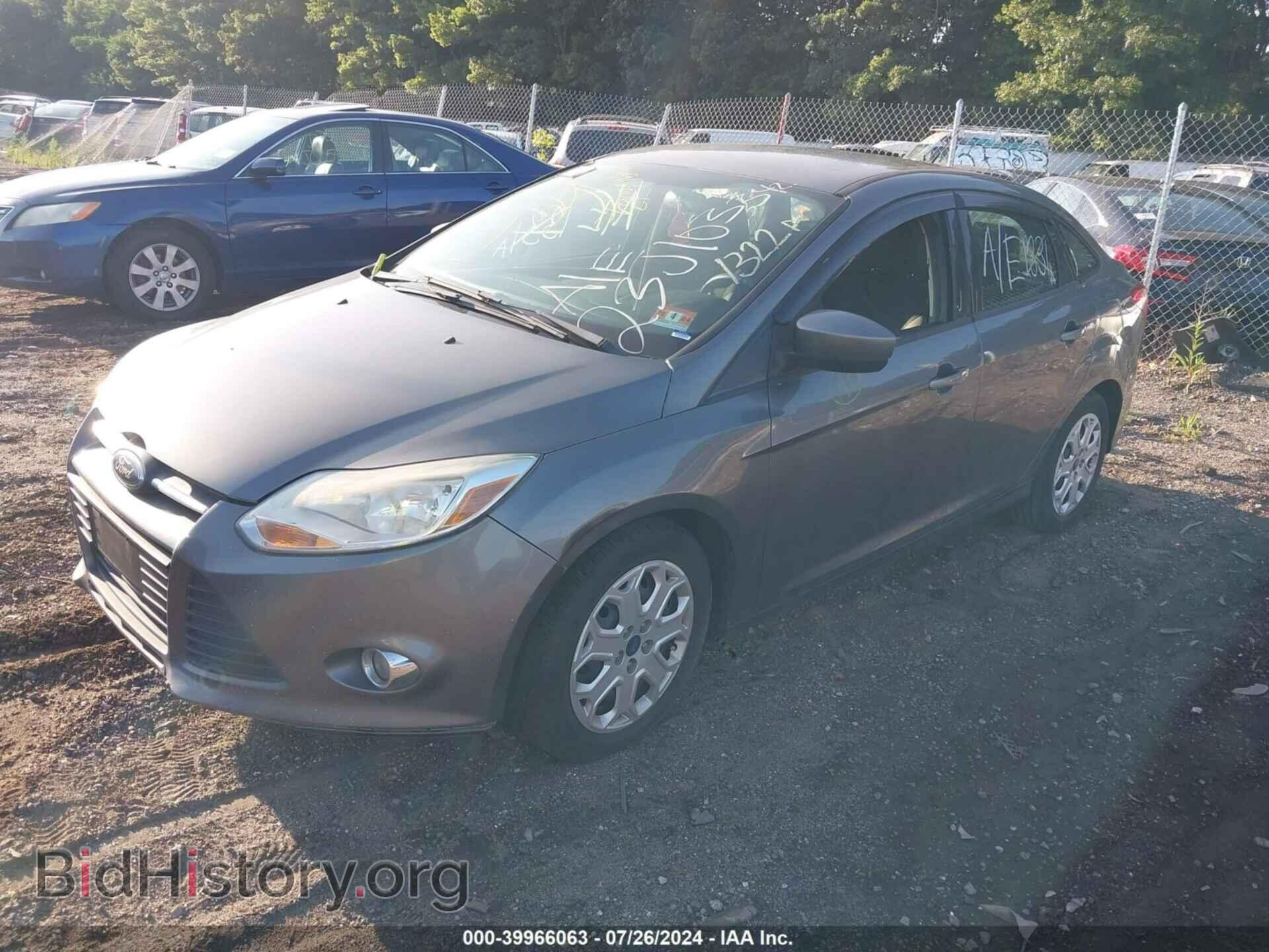 2012 FORD FOCUS - VIN: 1FAHP3F27CL403507 - Фото 2