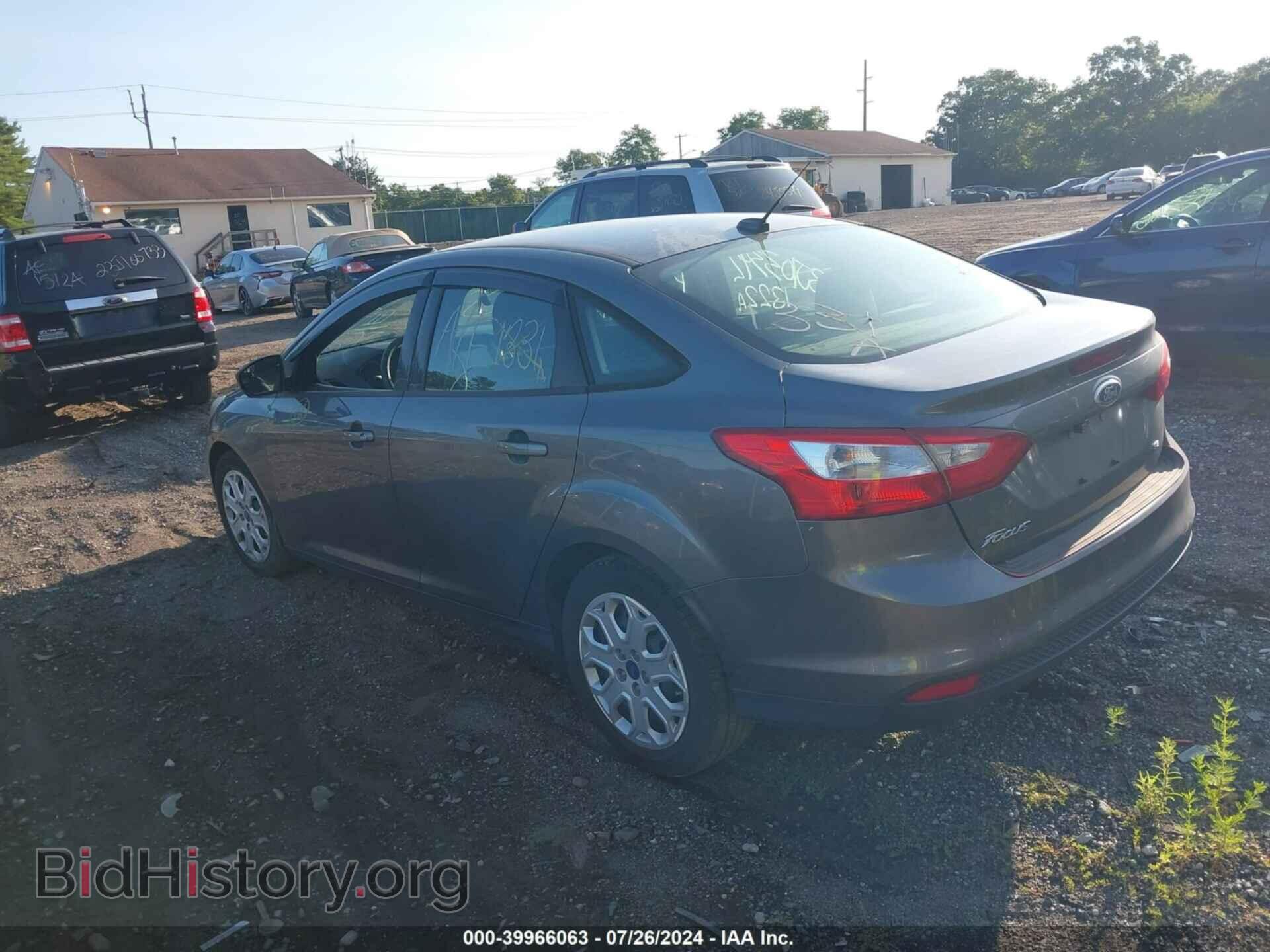2012 FORD FOCUS - VIN: 1FAHP3F27CL403507 - Фото 3