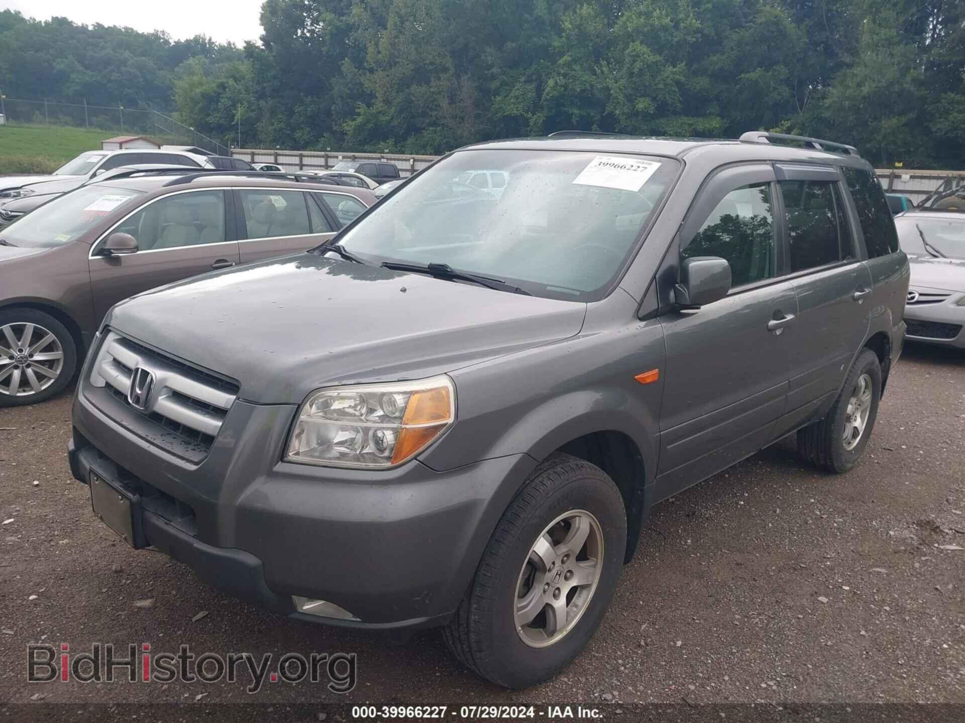2007 HONDA PILOT - VIN: 5FNYF184X7B000498 - Фото 2