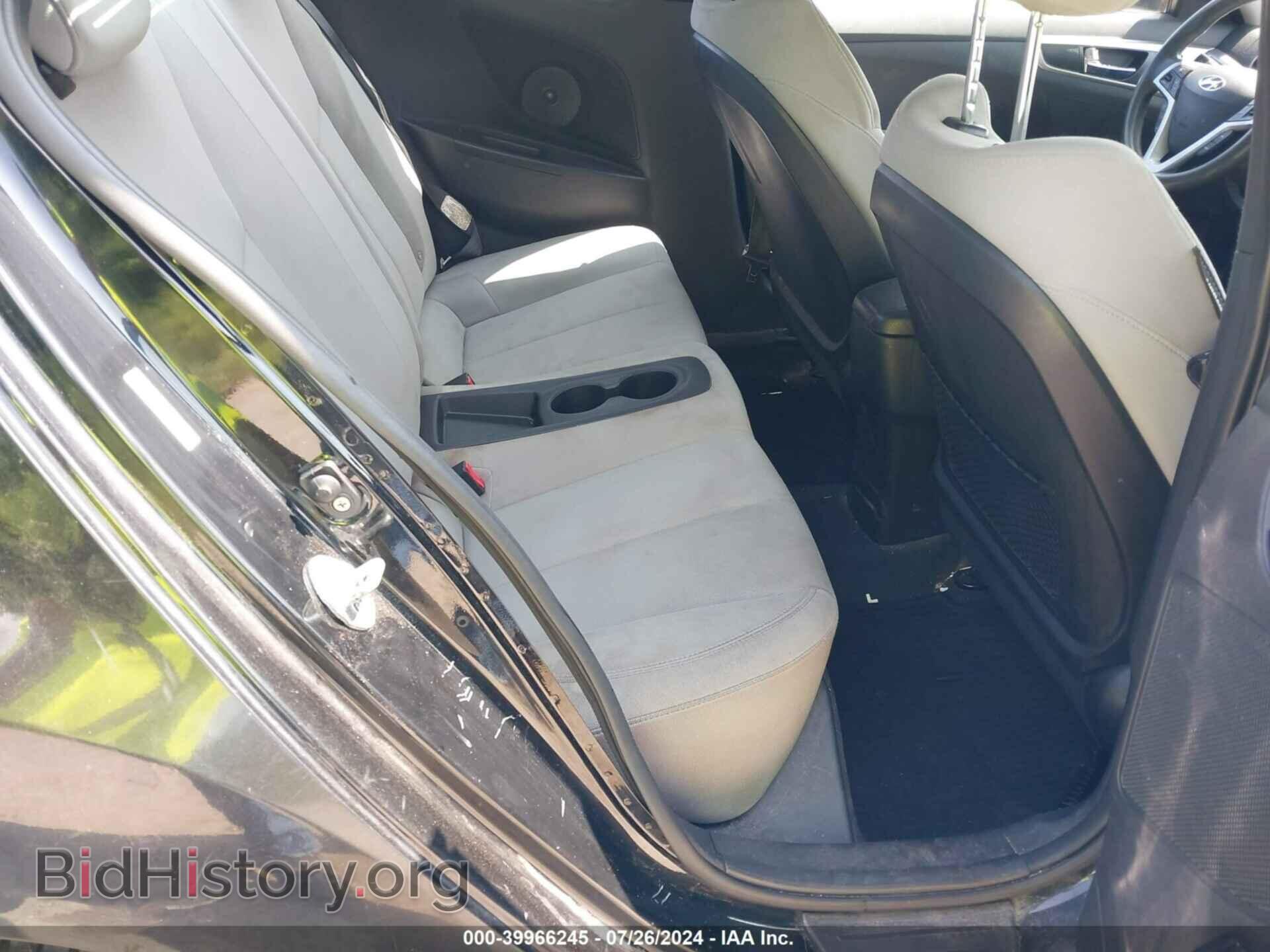 2012 HYUNDAI VELOSTER - VIN: KMHTC6AD3CU028232 - Фото 8