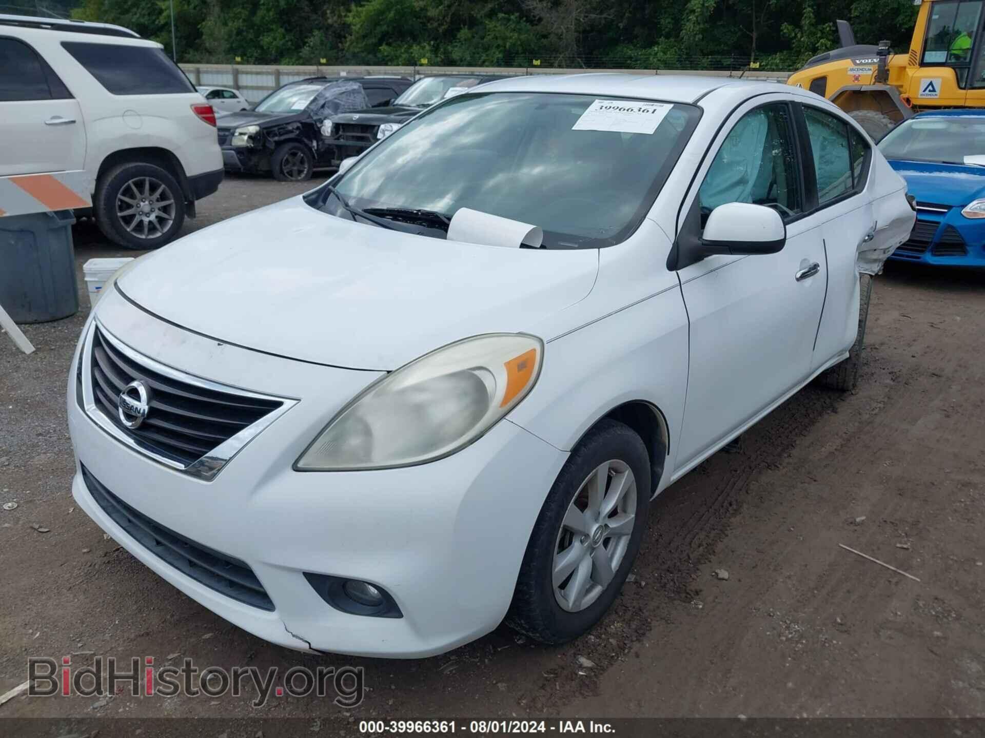 2012 NISSAN VERSA - VIN: 3N1CN7AP6CL802890 - Фото 2