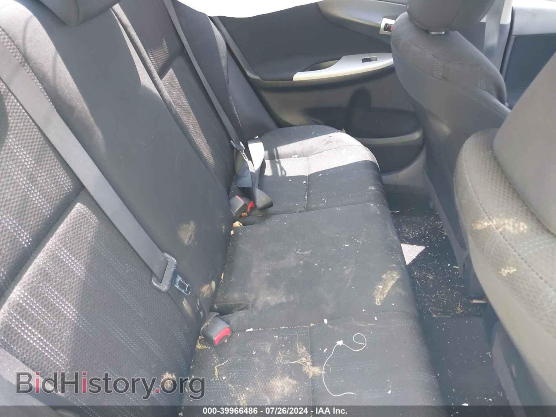 2011 TOYOTA COROLLA - VIN: 2T1BU4EE2BC617823 - Фото 8