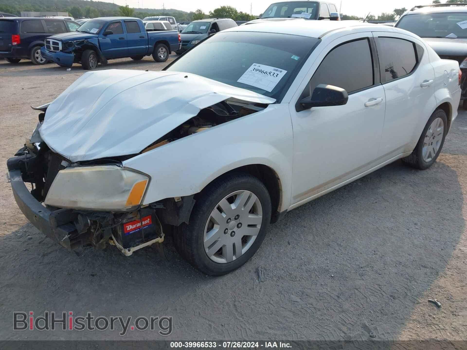 2012 DODGE AVENGER - VIN: 1C3CDZAB1CN290136 - Photo 2