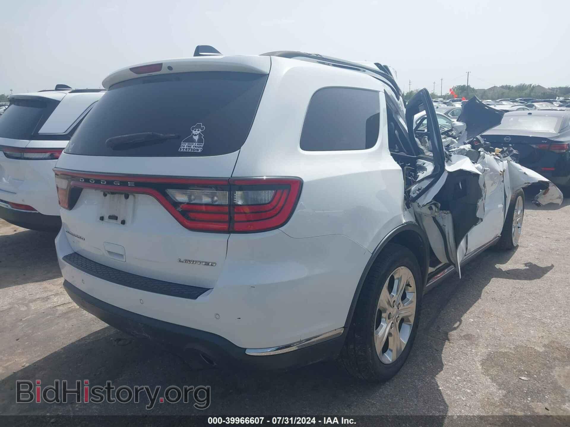 2014 DODGE DURANGO - VIN: 1C4RDHDG2EC266952 - Photo 4