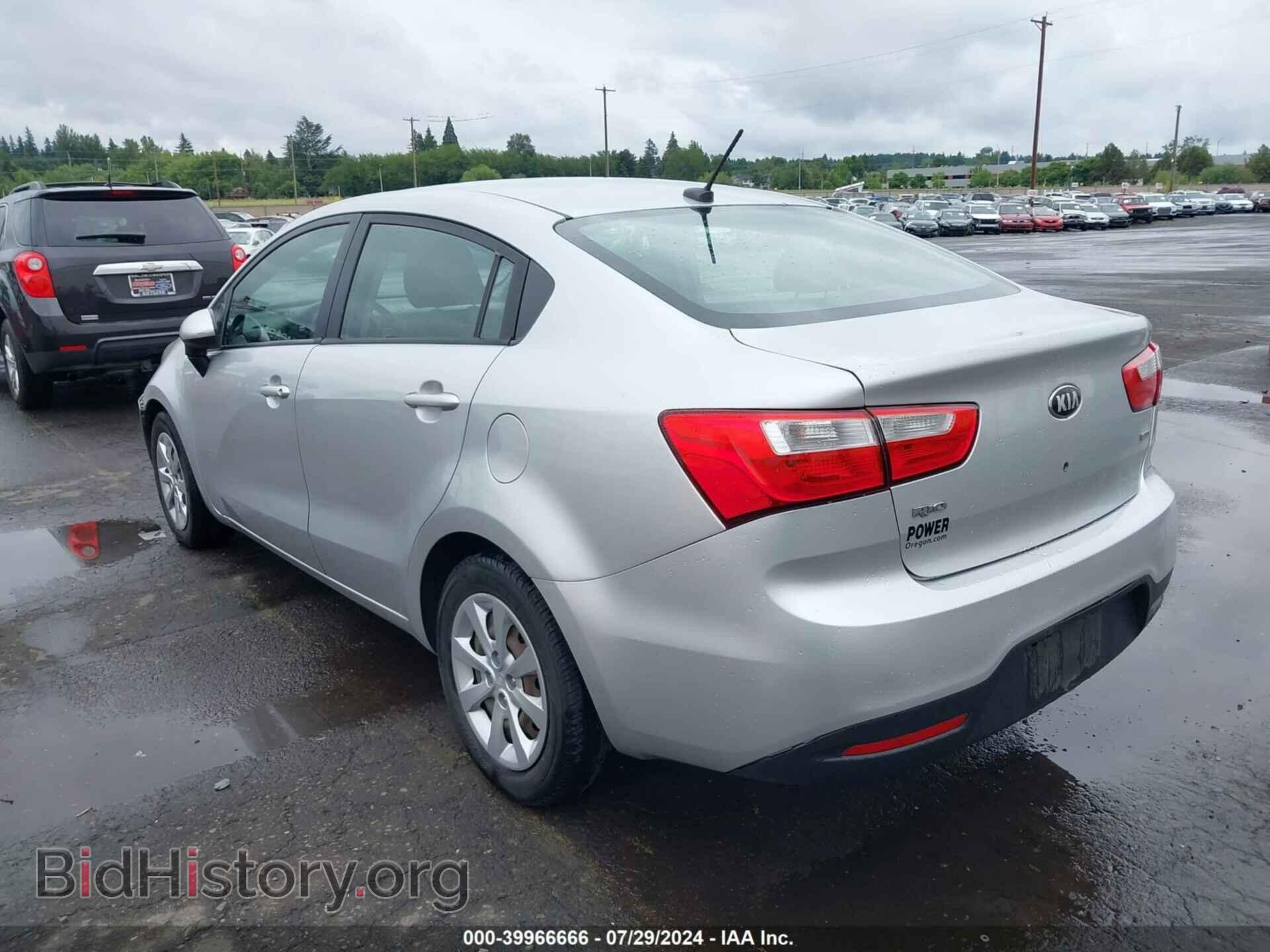 2012 KIA RIO - VIN: KNADM4A30C6086611 - Фото 3