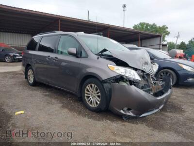 2013 Toyota SIENNA XLE V6 8 Passenger, серый — VIN 5TDYK3DC8DS325498, IAAI