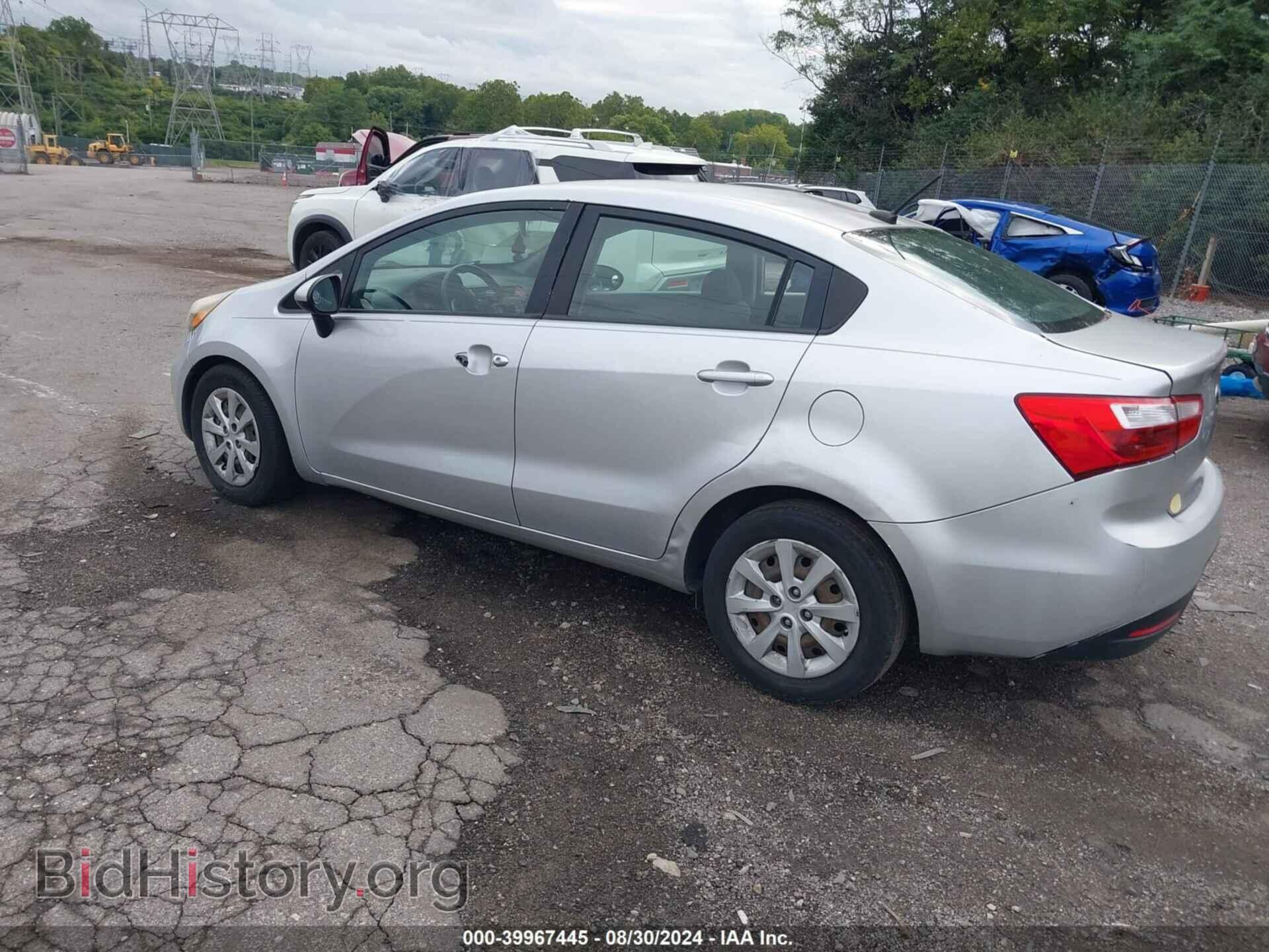 2014 KIA RIO - VIN: KNADM4A35E6325833 - Фото 3