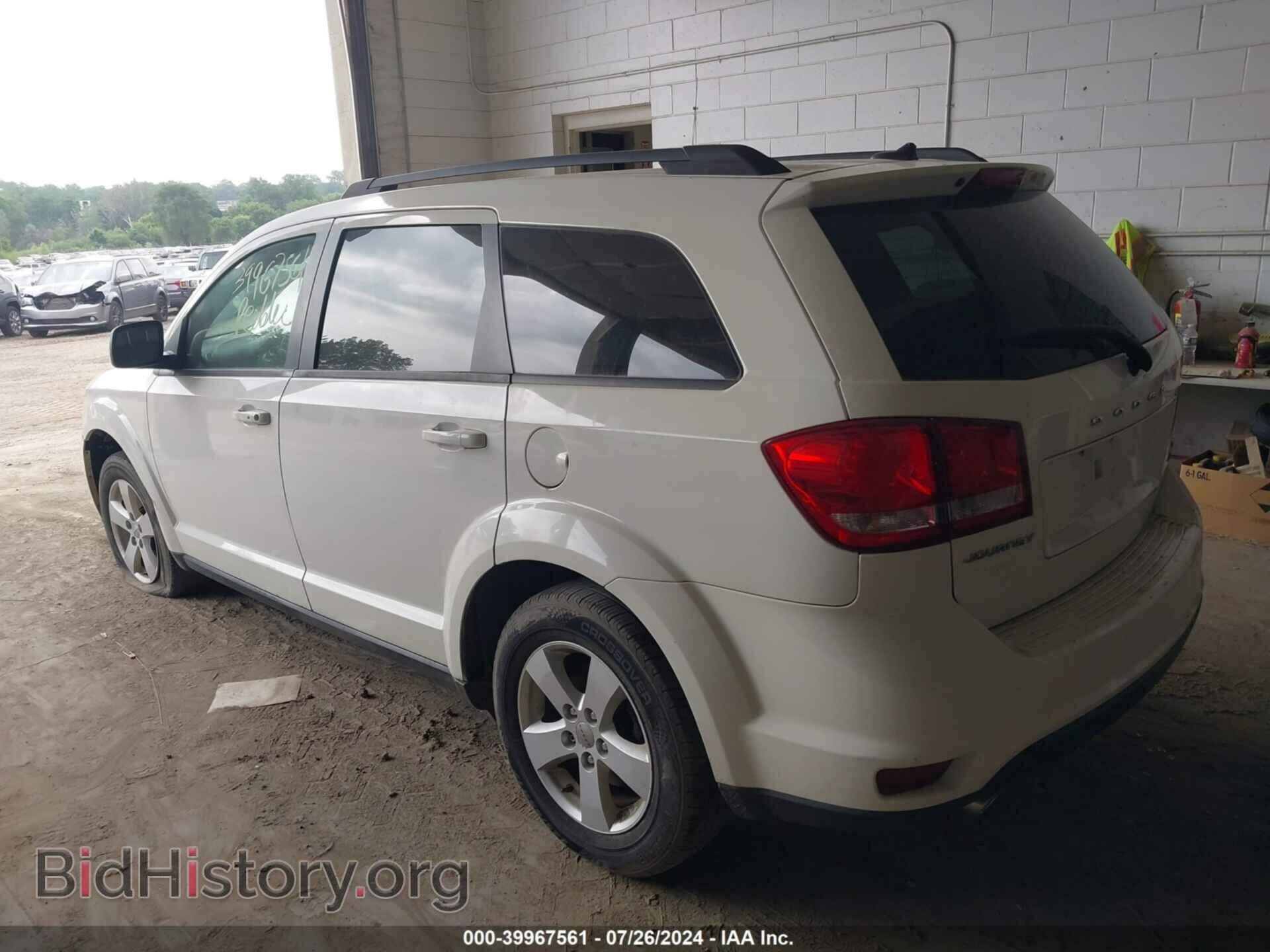 2012 DODGE JOURNEY - VIN: 3C4PDCBG2CT262172 - Фото 3