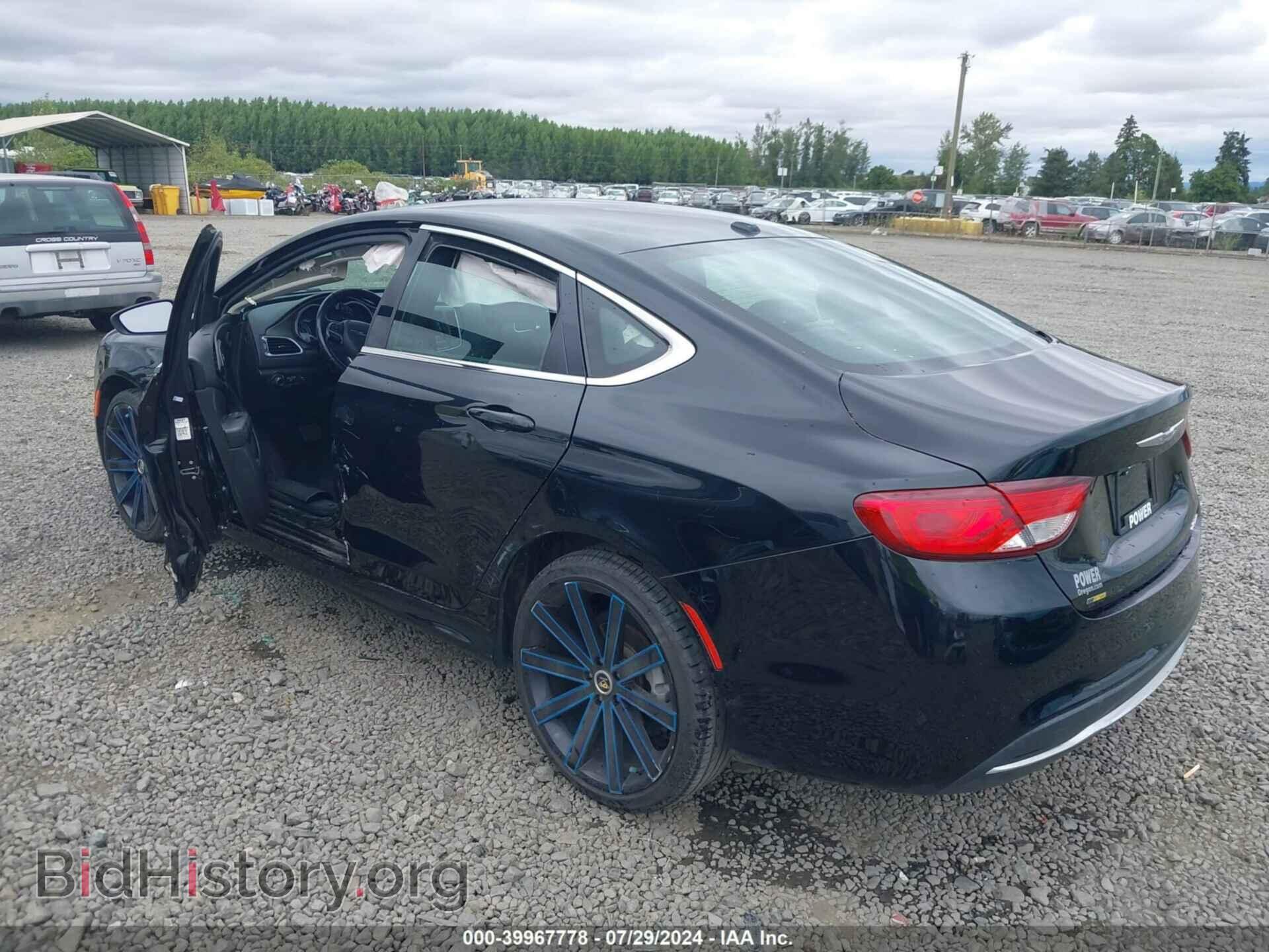 2016 CHRYSLER 200 - VIN: 1C3CCCAB8GN153359 - Фото 3
