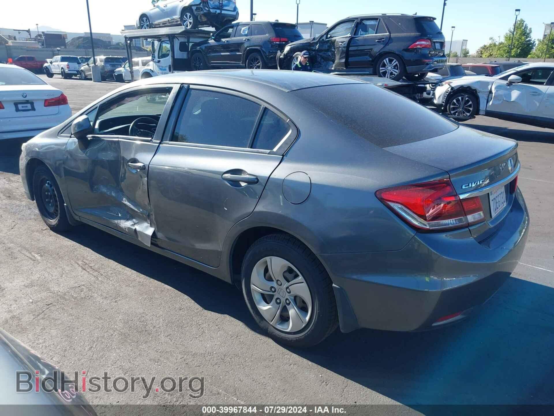 2013 HONDA CIVIC - VIN: 19XFB2F52DE288135 - Фото 3