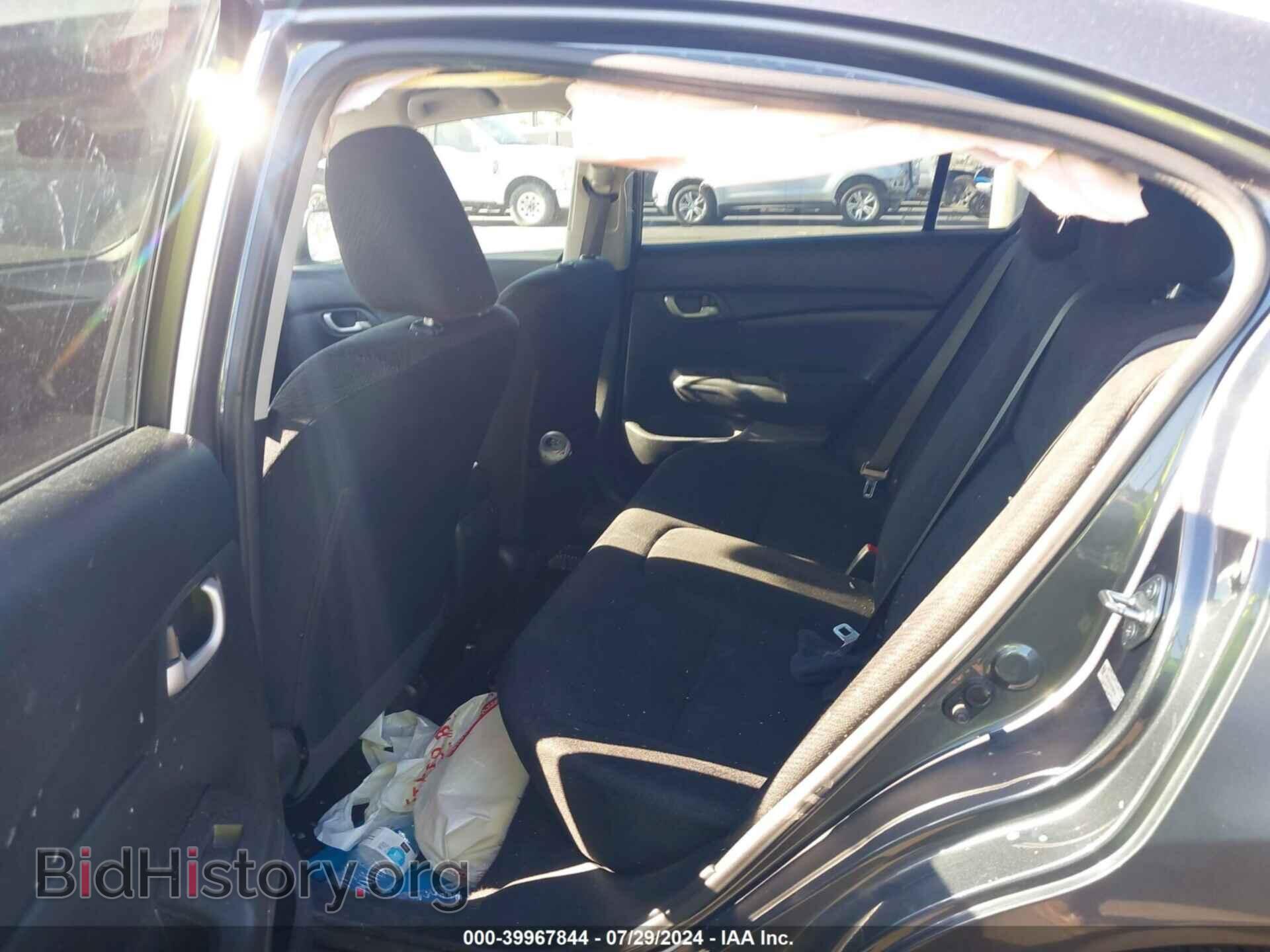 2013 HONDA CIVIC - VIN: 19XFB2F52DE288135 - Фото 8
