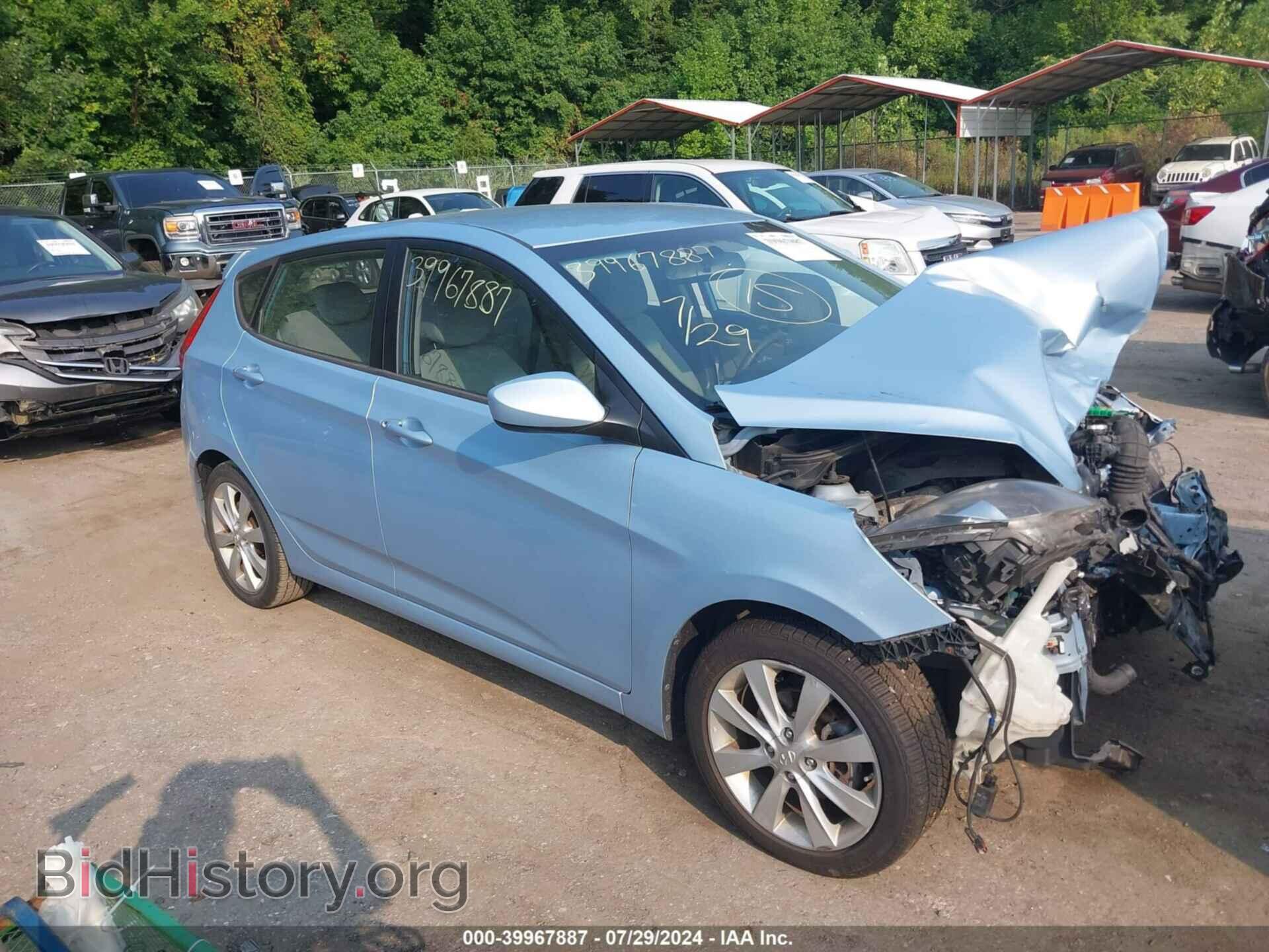 Фотография KMHCU5AE4CU055715 - HYUNDAI ACCENT 2012