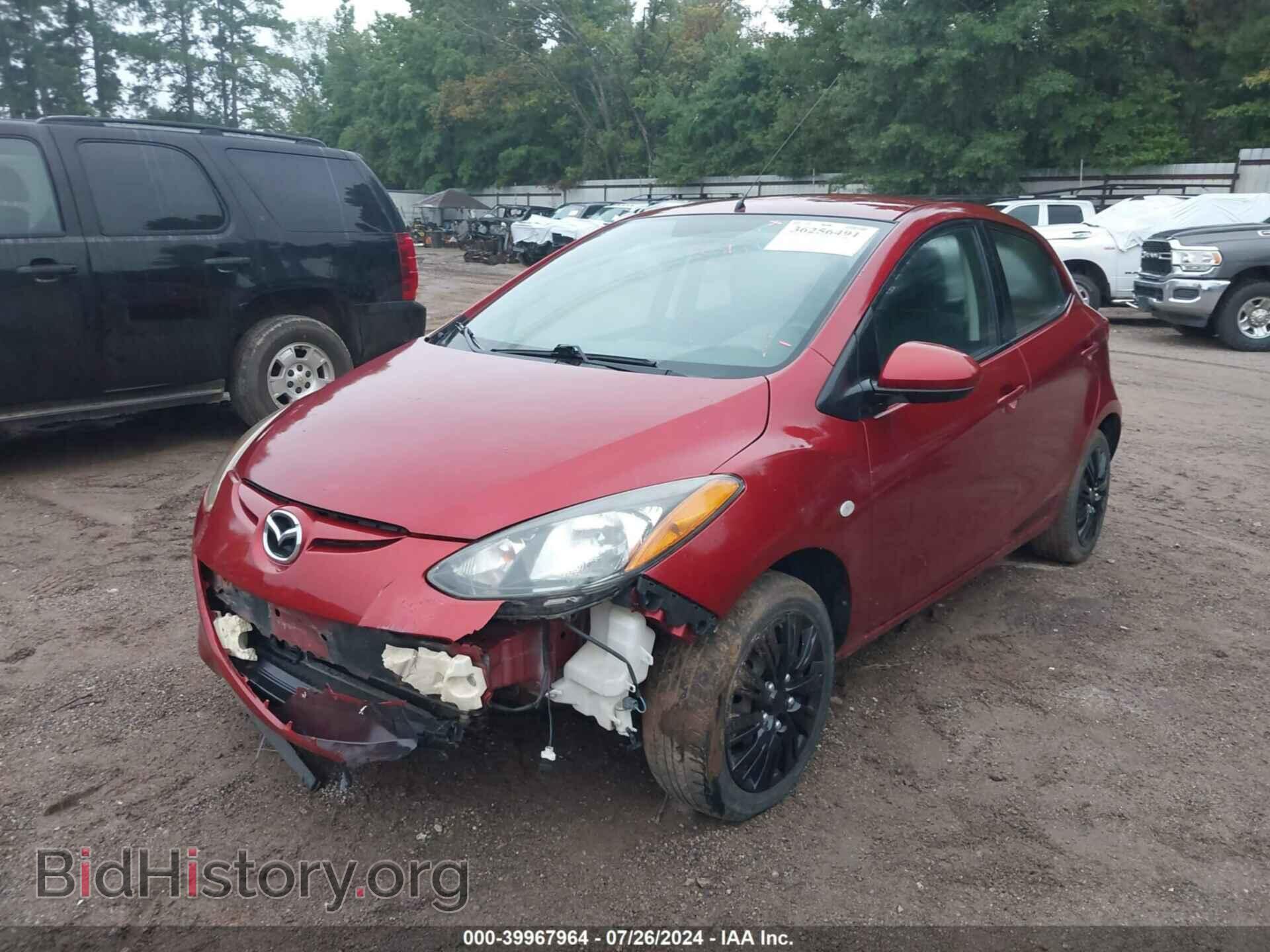 2014 MAZDA MAZDA2 - VIN: JM1DE1KY3E0177578 - Фото 2