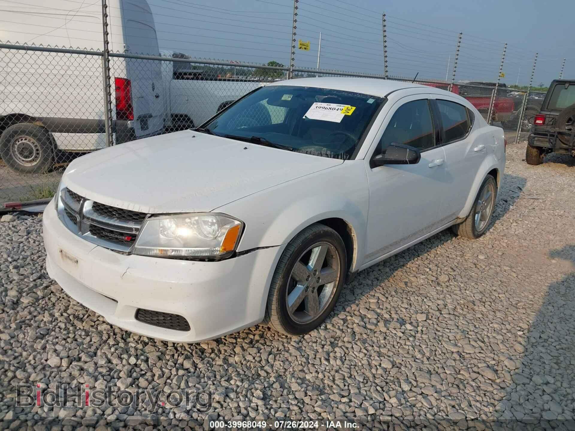 2013 DODGE AVENGER - VIN: 1C3CDZAB1DN564100 - Photo 2