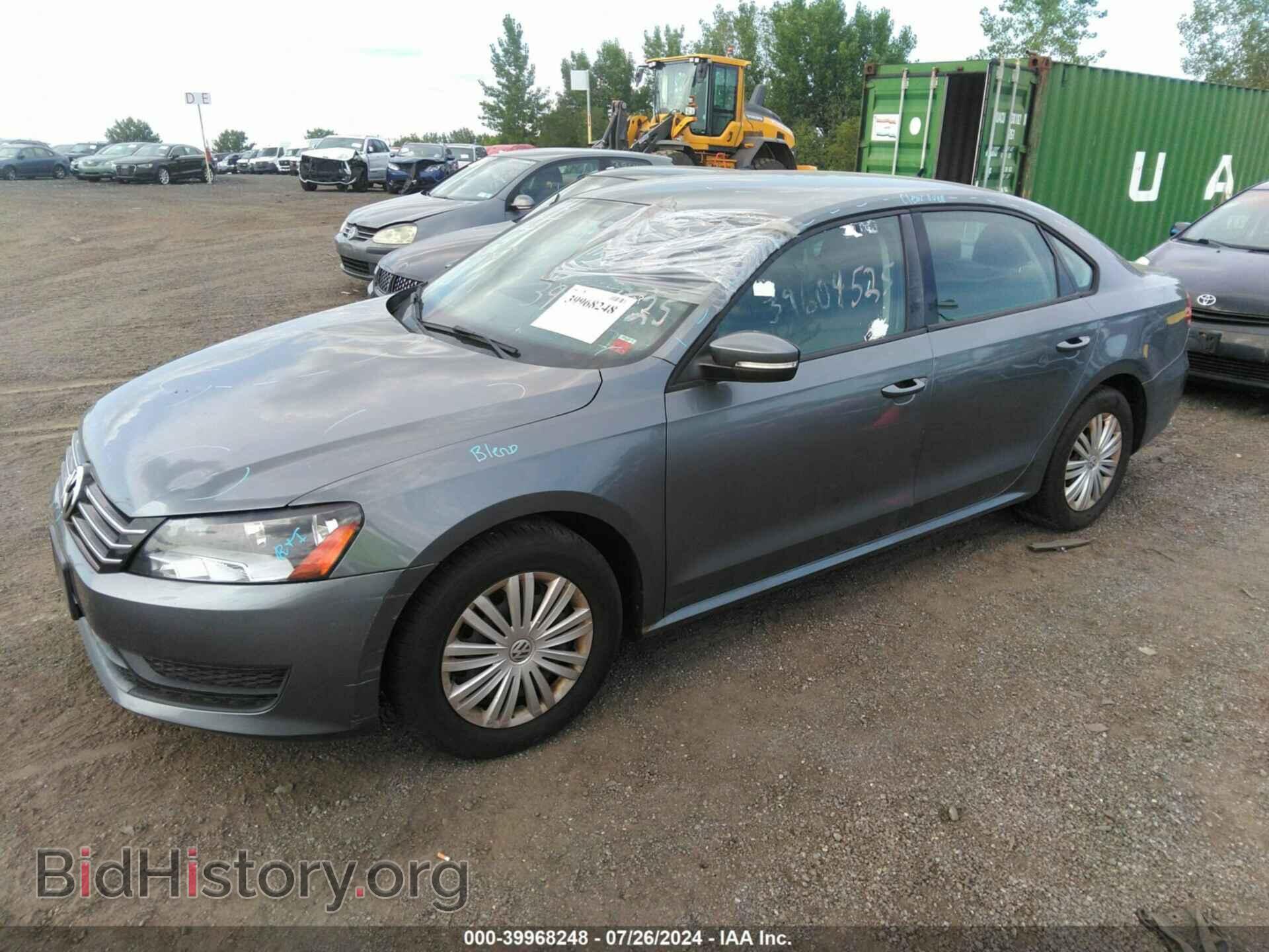 2014 VOLKSWAGEN PASSAT - VIN: 1VWAP7A36EC009953 - Фото 2
