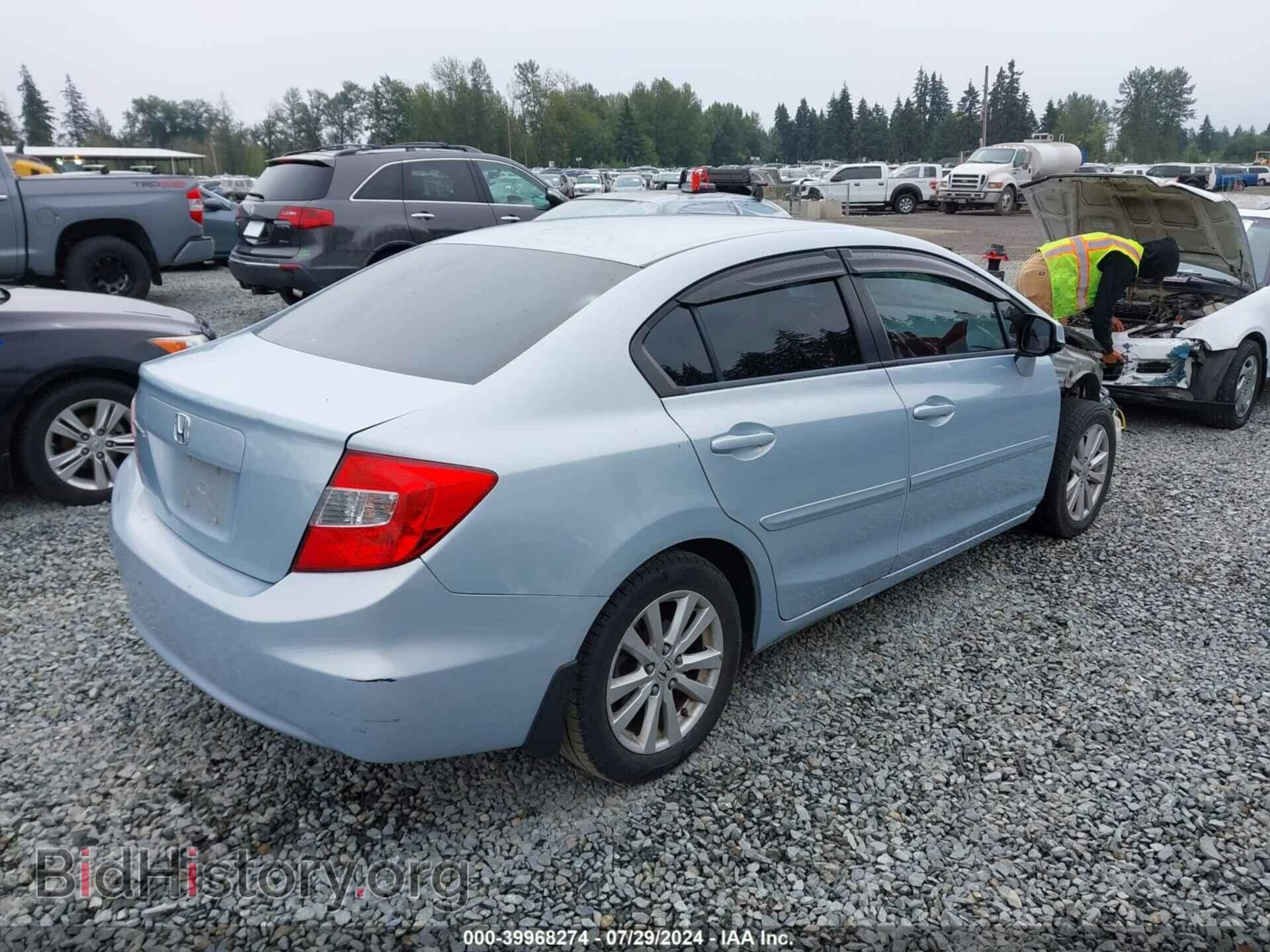 2012 HONDA CIVIC - VIN: 19XFB2F86CE031858 - Фото 4