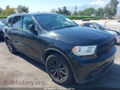 2017 Dodge DURANGO SXT RWD, black — VIN 1C4RDHAG4HC724712, IAAI