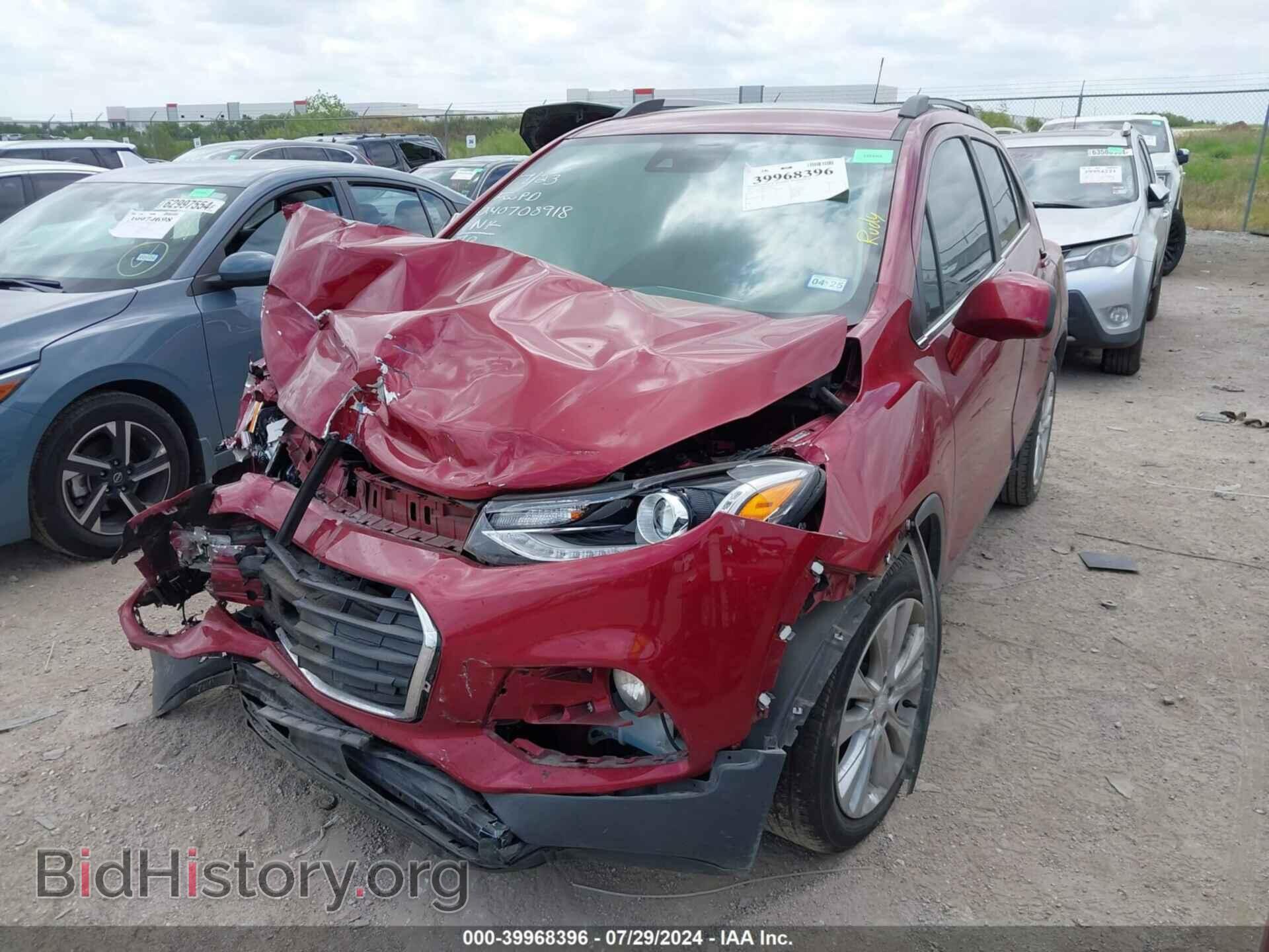 2019 CHEVROLET TRAX - VIN: 3GNCJMSB3KL194391 - Фото 2