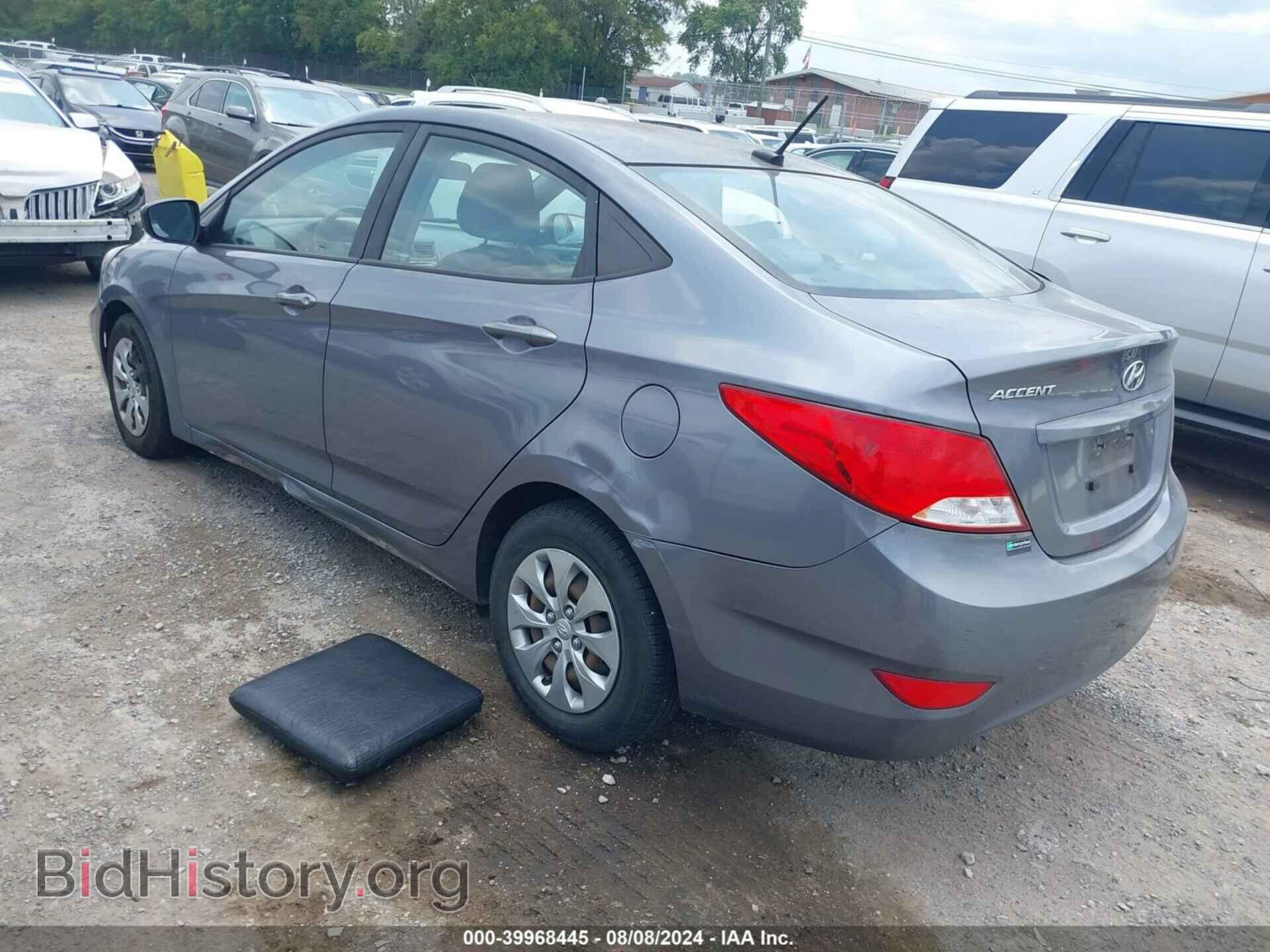 2017 HYUNDAI ACCENT - VIN: KMHCT4AE5HU200619 - Фото 3