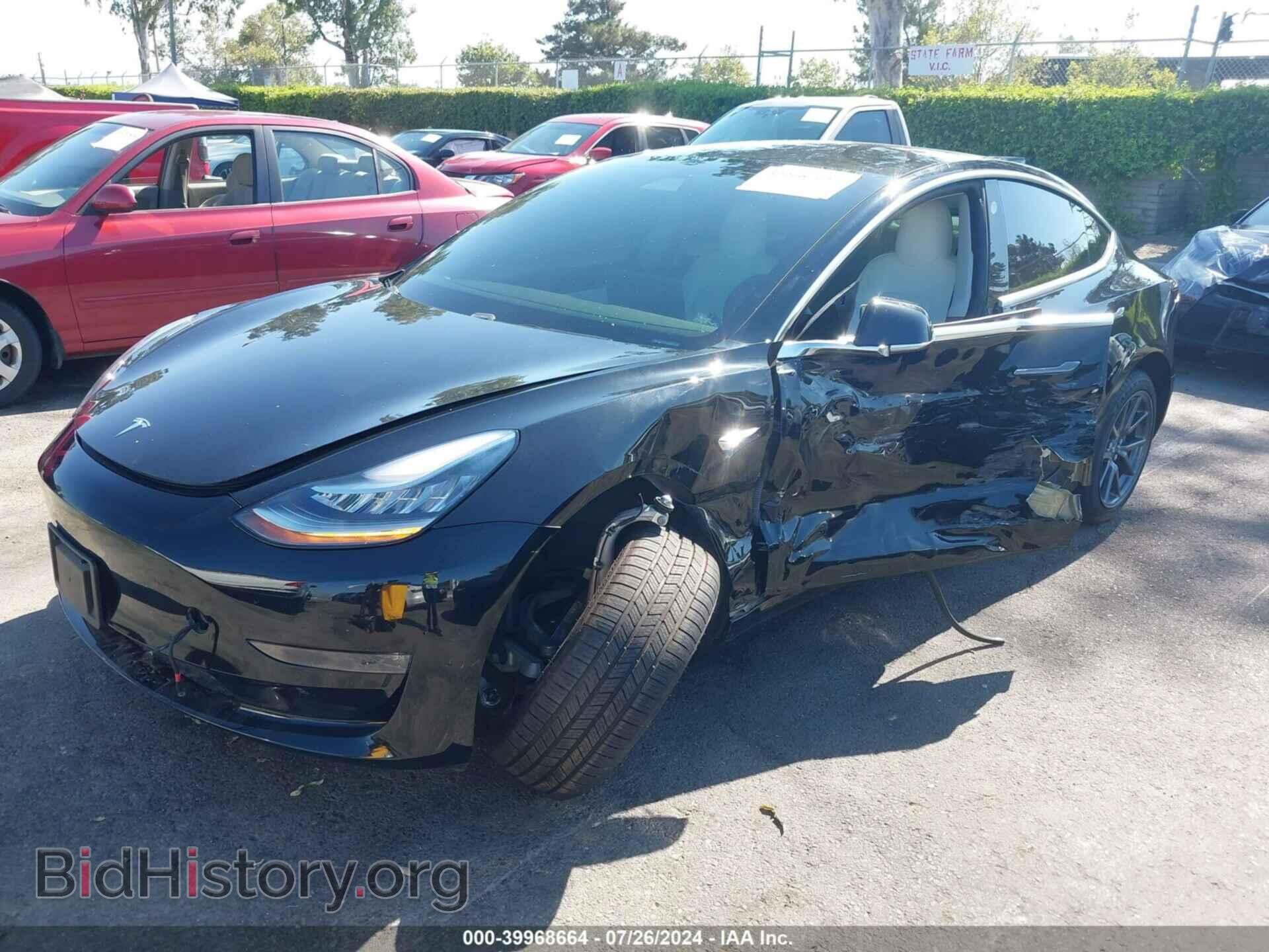 2019 TESLA MODEL 3 - VIN: 5YJ3E1EA4KF312090 - Фото 2