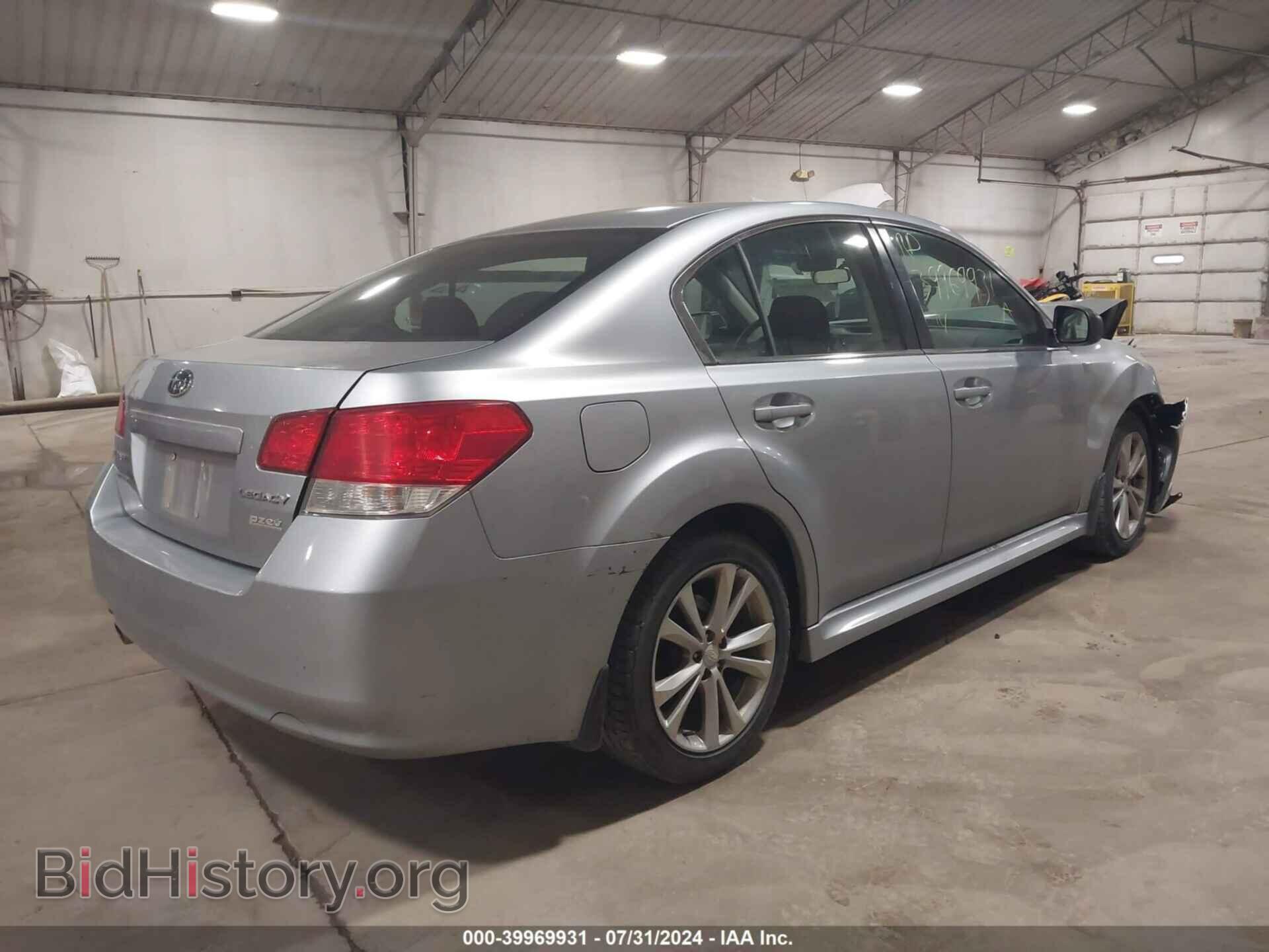 2014 SUBARU LEGACY - VIN: 4S3BMBA65E3017104 - Фото 4