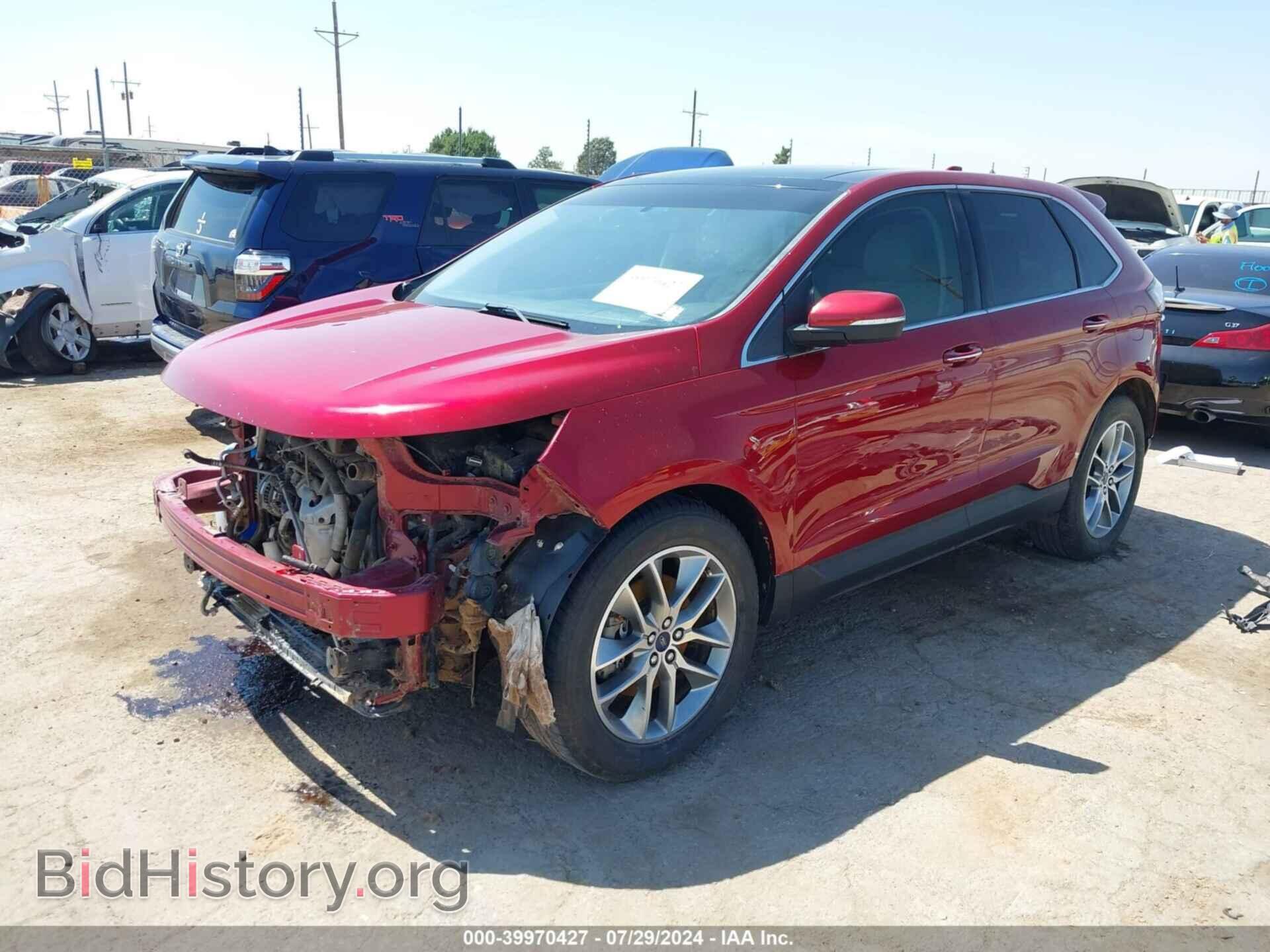 2017 FORD EDGE - VIN: 2FMPK3K82HBB94615 - Photo 2