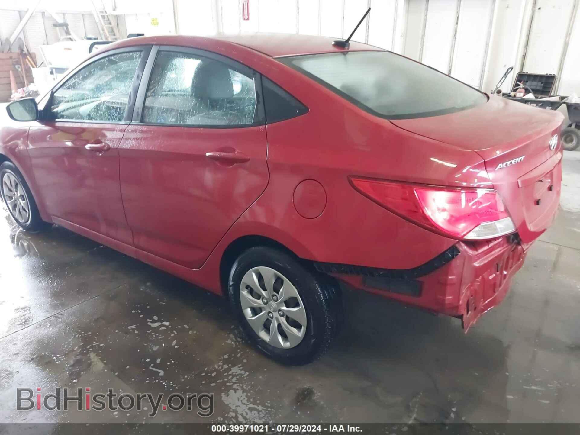 2017 HYUNDAI ACCENT - VIN: KMHCT4AEXHU206352 - Фото 3