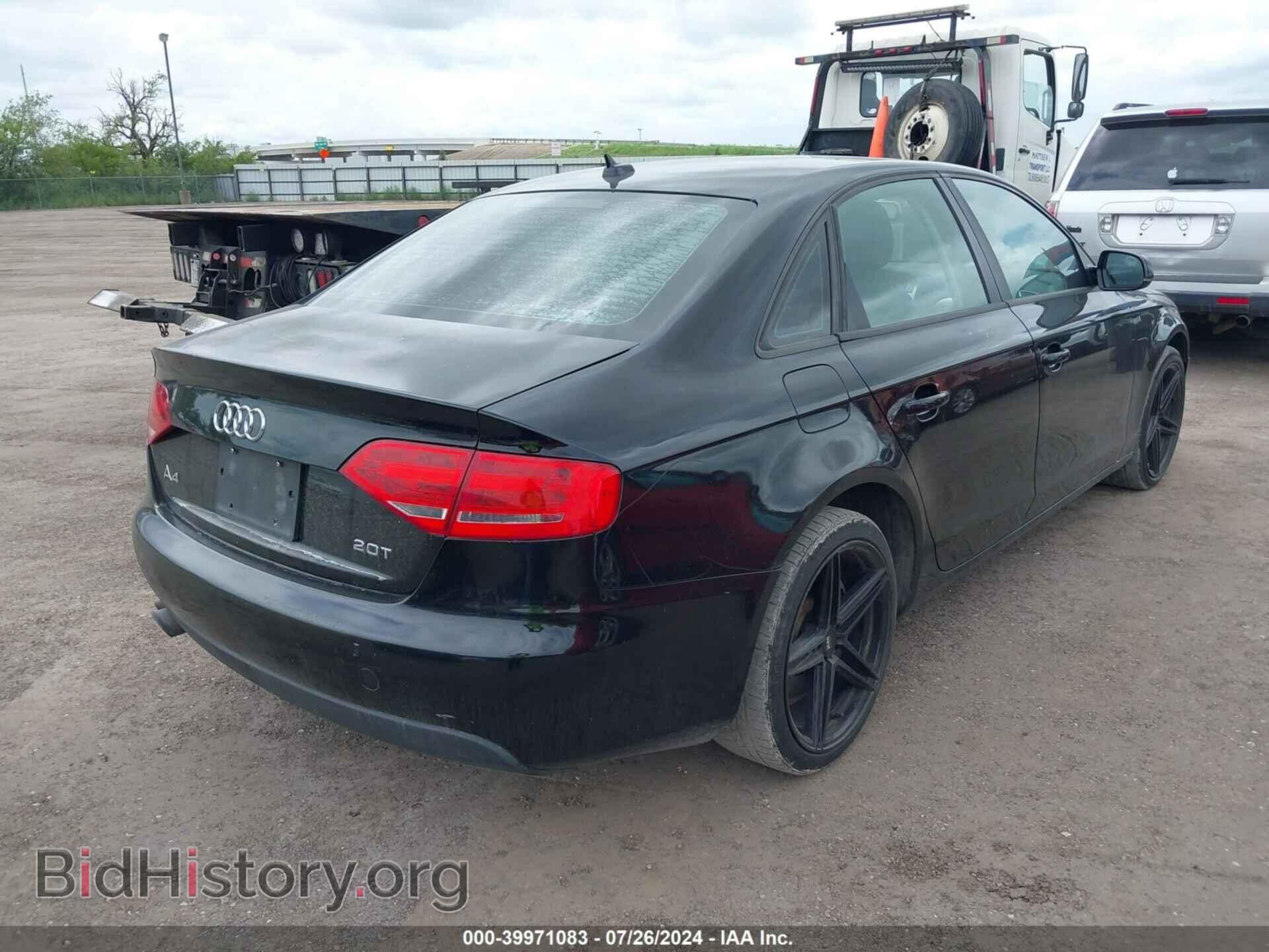 2011 AUDI A4 - VIN: WAUAFAFL4BN012438 - Фото 4