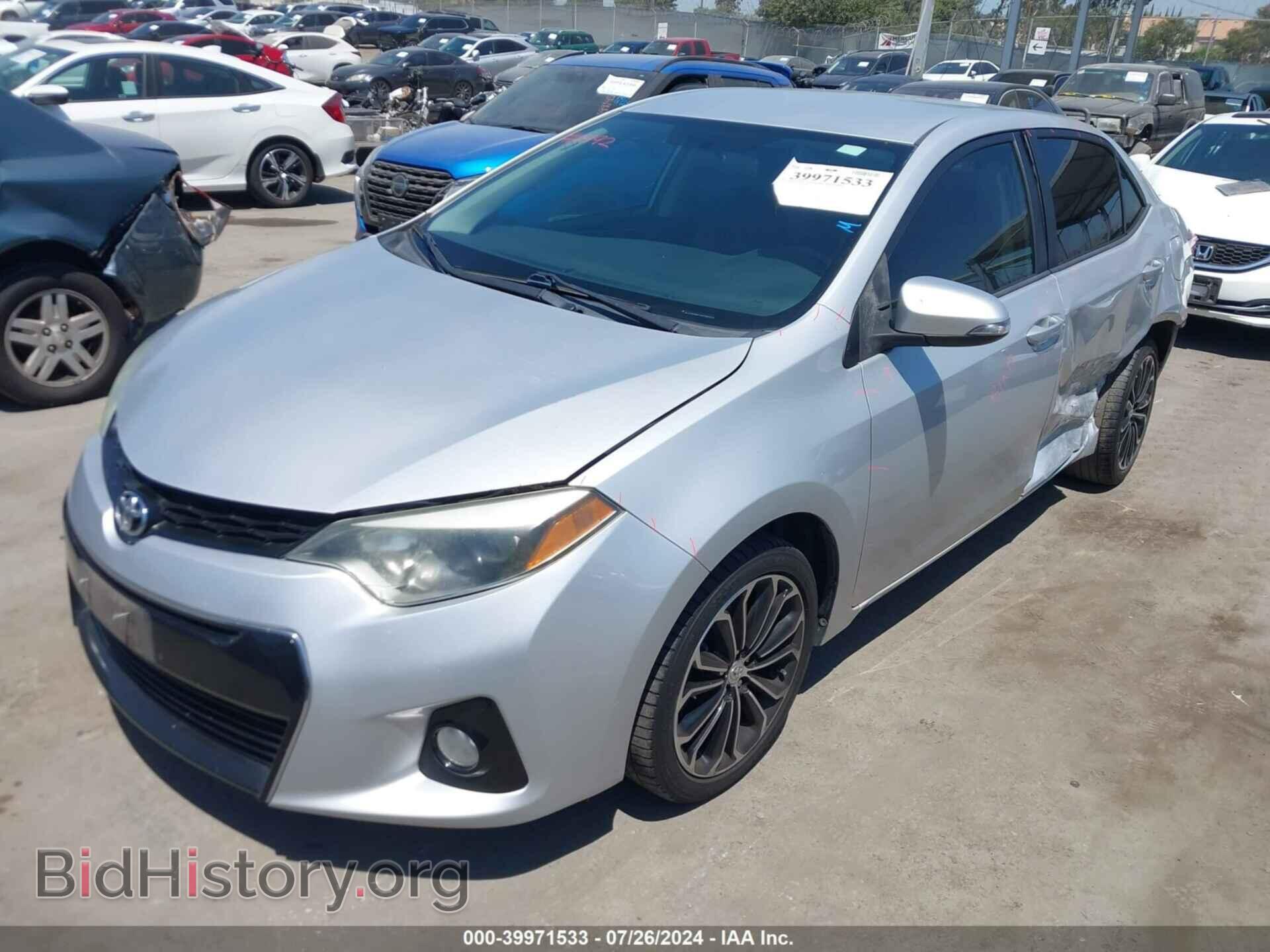 2015 TOYOTA COROLLA - VIN: 5YFBURHE1FP268085 - Фото 2