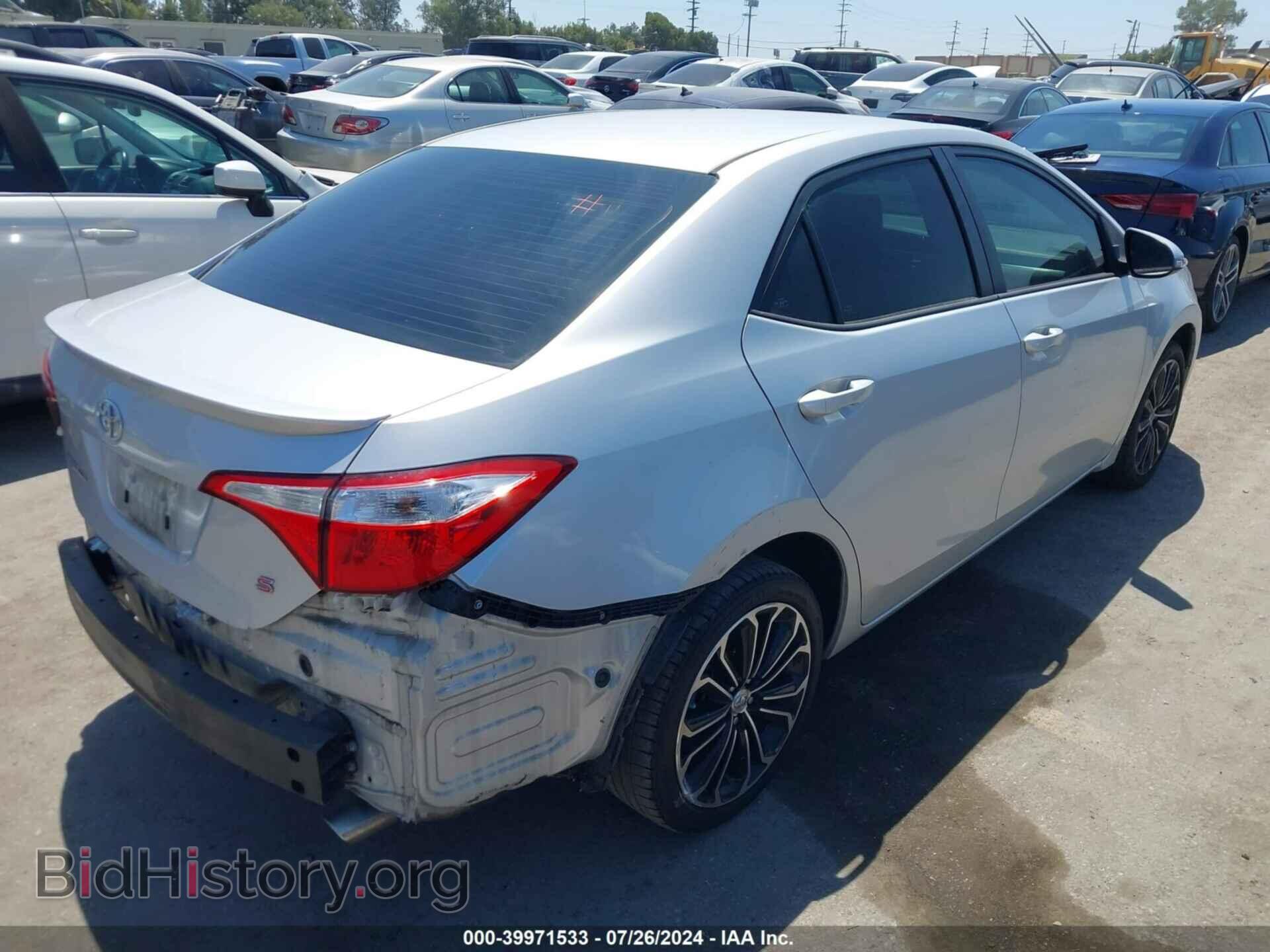 2015 TOYOTA COROLLA - VIN: 5YFBURHE1FP268085 - Фото 4