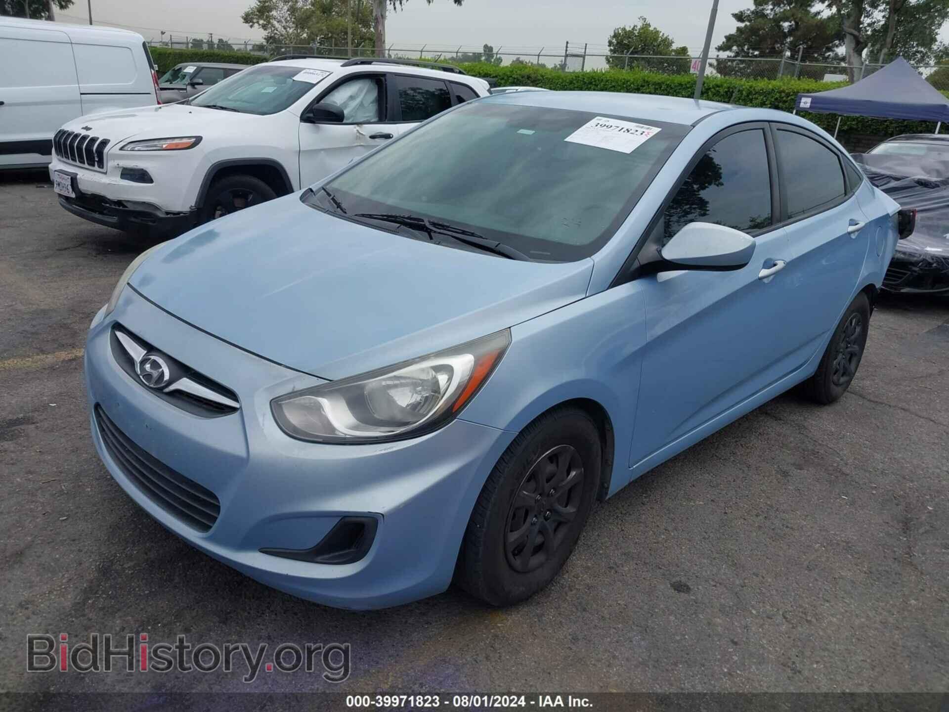 2013 HYUNDAI ACCENT - VIN: KMHCT4AE6DU520865 - Фото 2