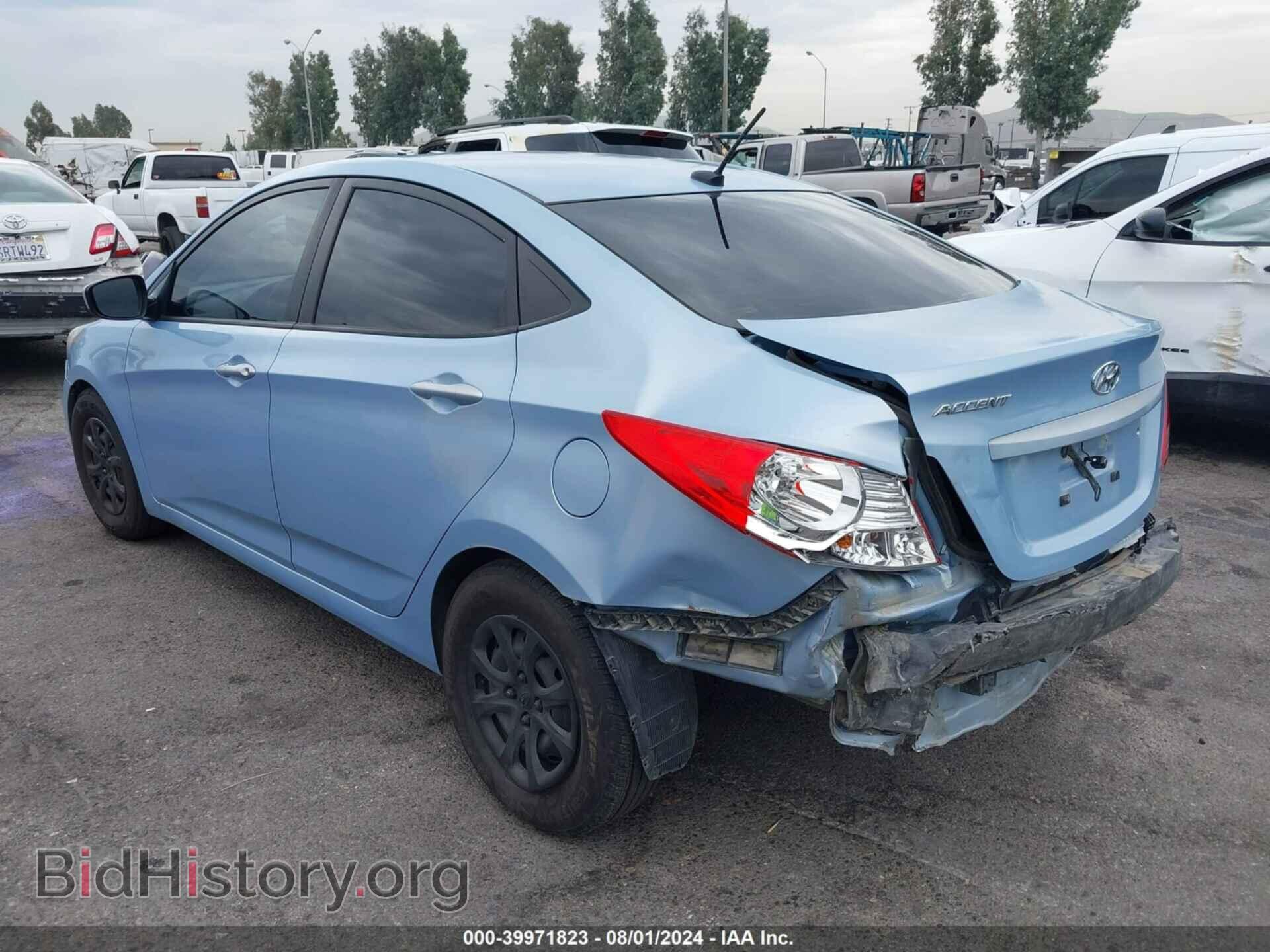 2013 HYUNDAI ACCENT - VIN: KMHCT4AE6DU520865 - Фото 3
