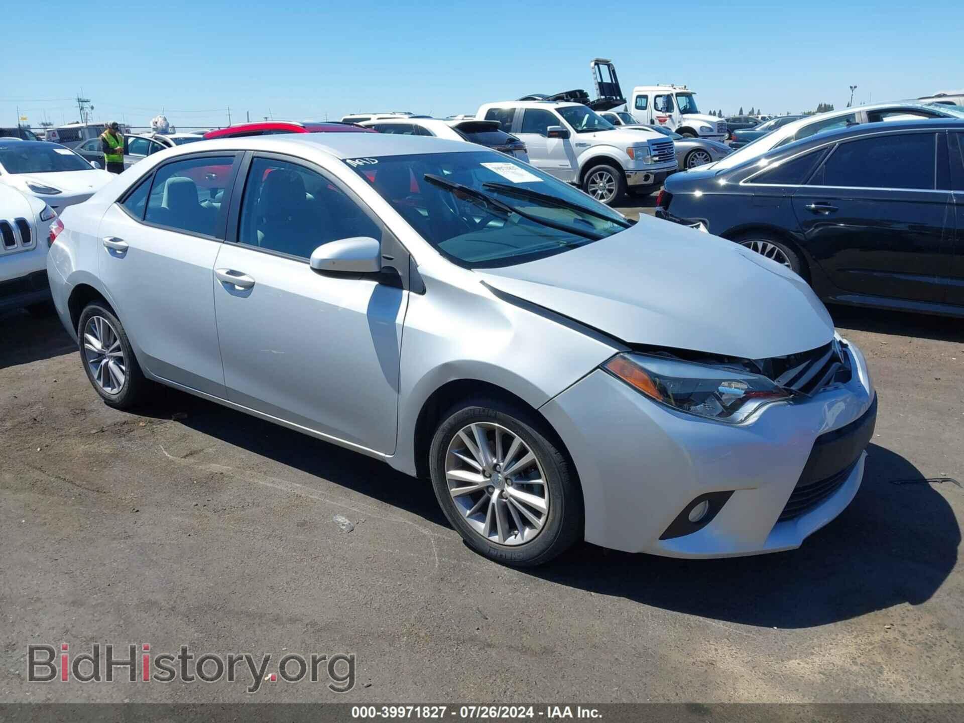 Фотография 5YFBURHE9EP105893 - TOYOTA COROLLA 2014