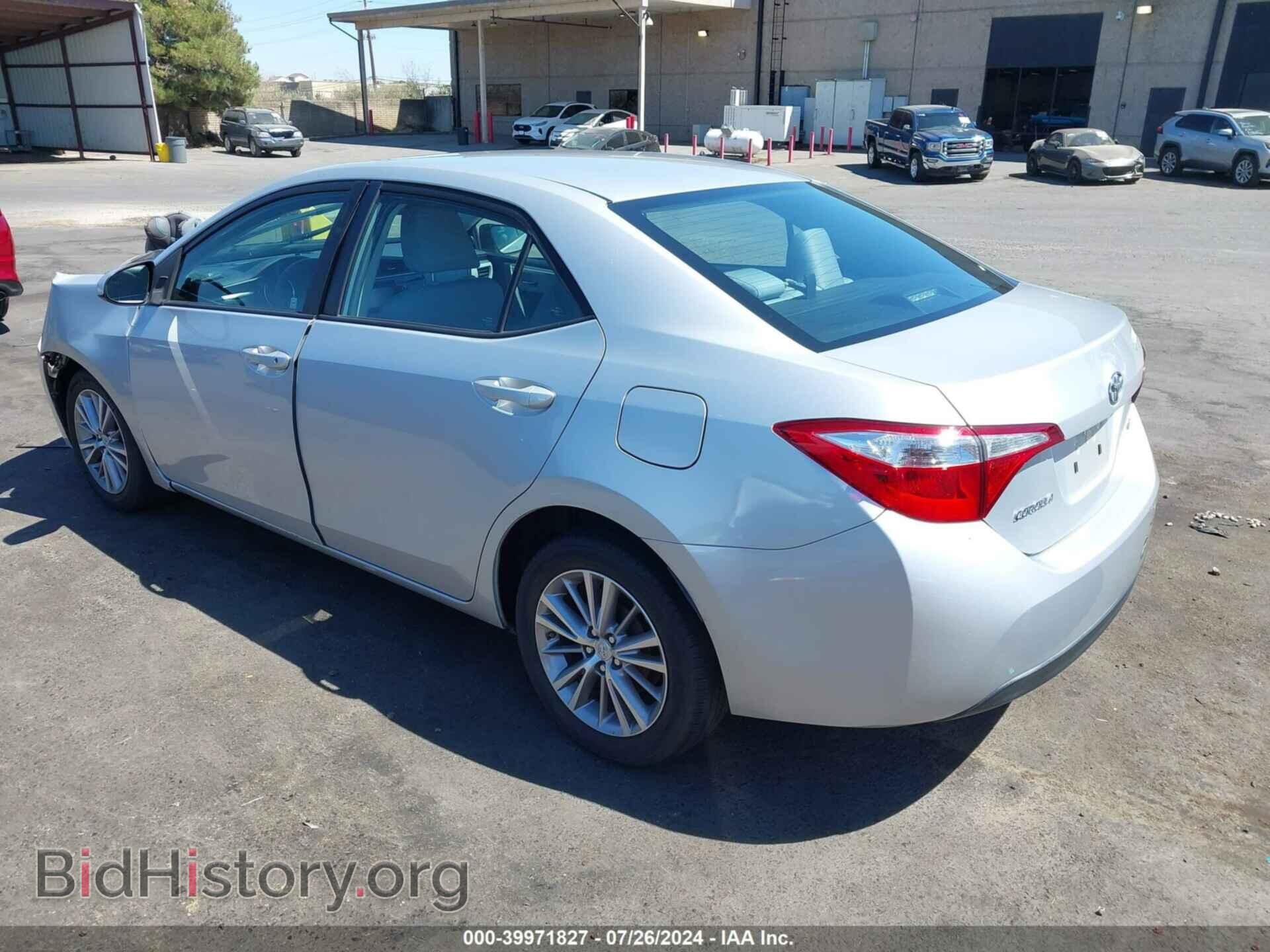 2014 TOYOTA COROLLA - VIN: 5YFBURHE9EP105893 - Фото 3