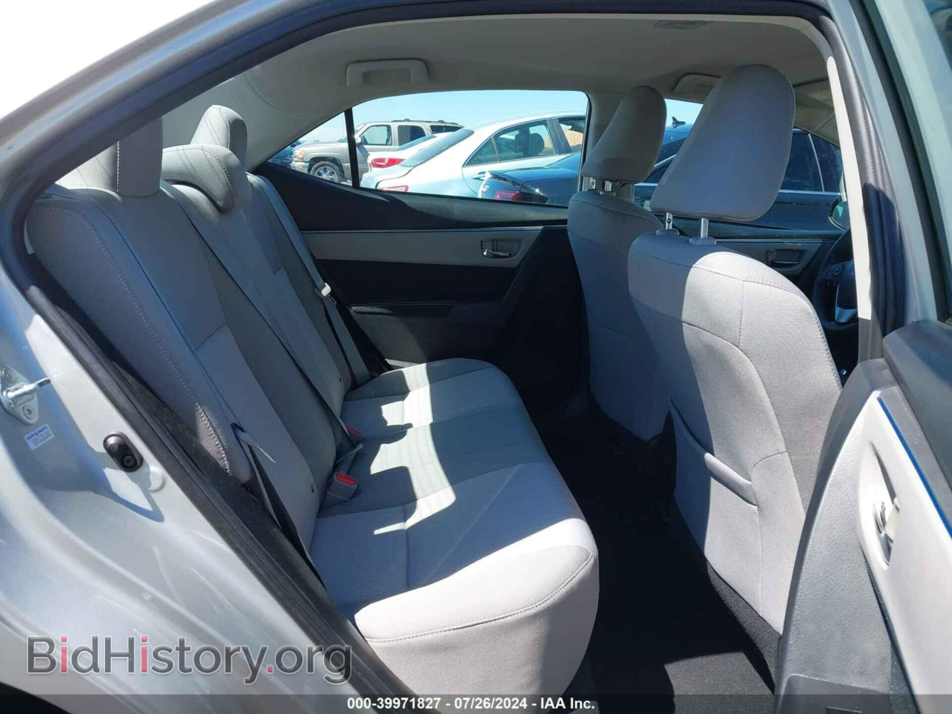 2014 TOYOTA COROLLA - VIN: 5YFBURHE9EP105893 - Фото 8