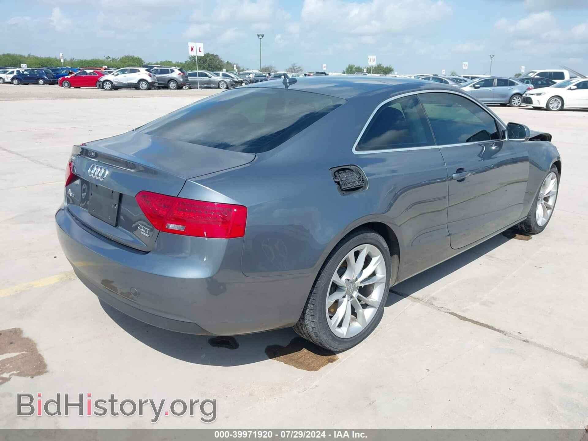 2013 AUDI A5 - VIN: WAULFAFR9DA001748 - Фото 4