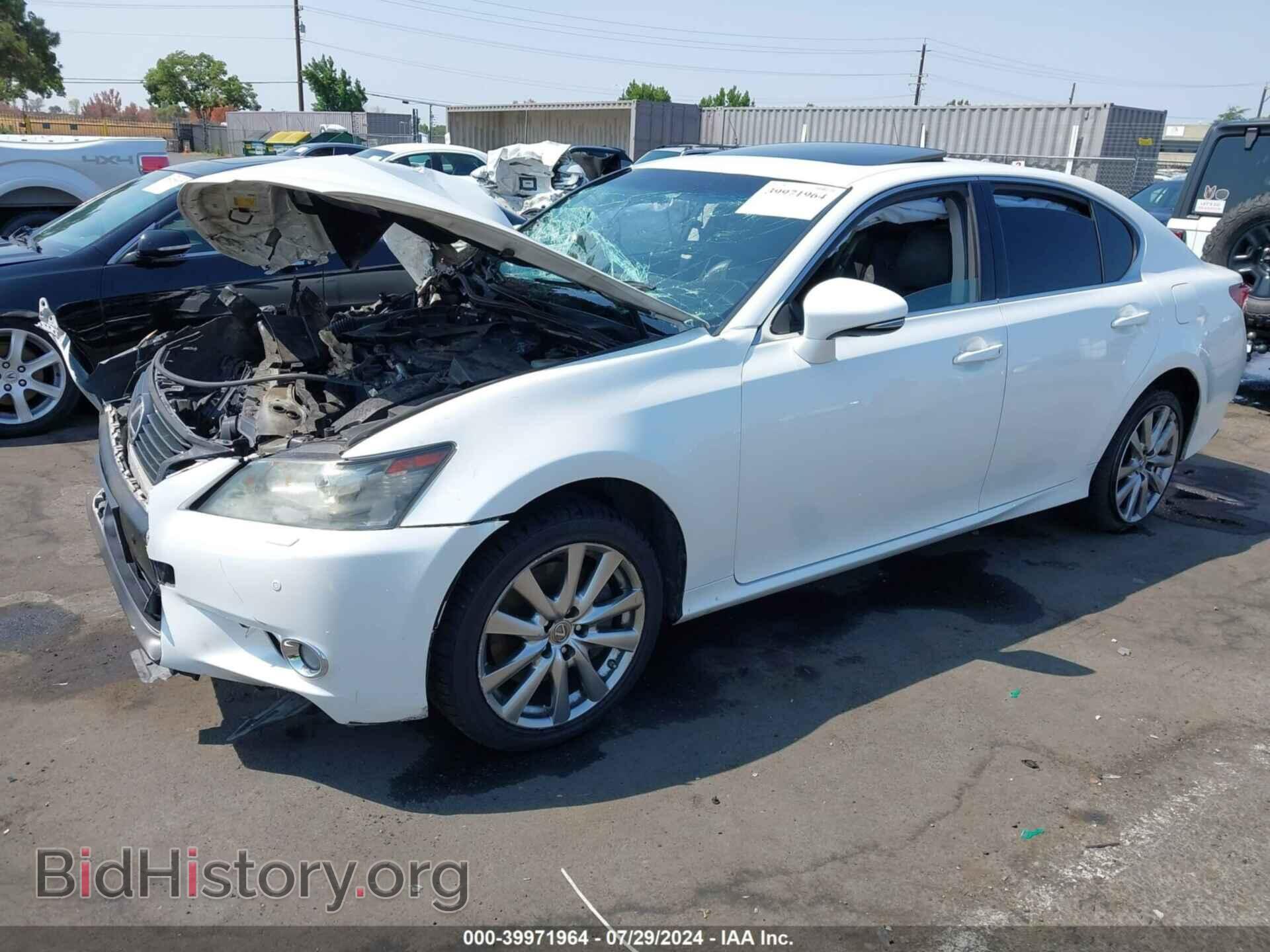 2013 LEXUS GS 350 - VIN: JTHCE1BL1D5012774 - Фото 2