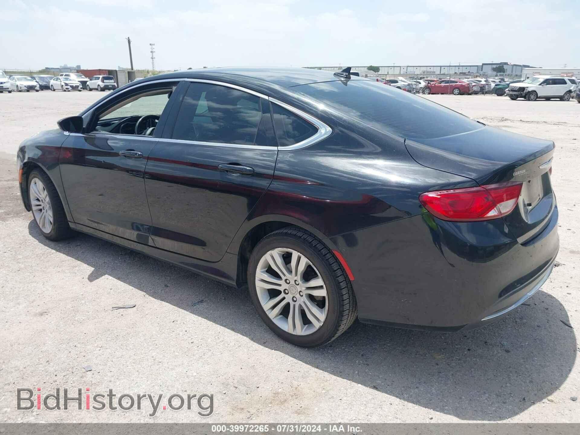 2016 CHRYSLER 200 - VIN: 1C3CCCAB0GN147135 - Фото 3