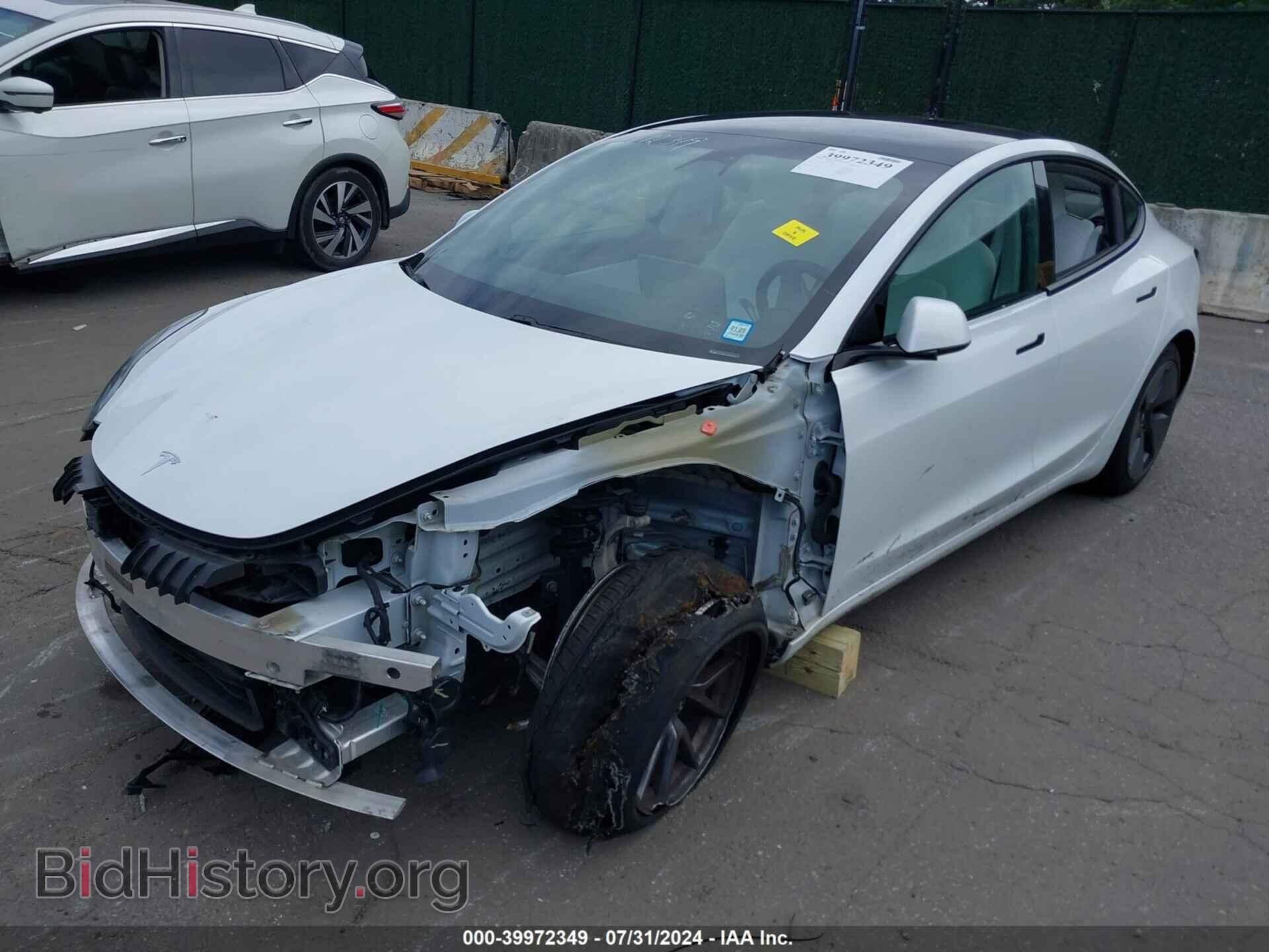 2021 TESLA MODEL 3 - VIN: 5YJ3E1EA4MF851795 - Фото 2