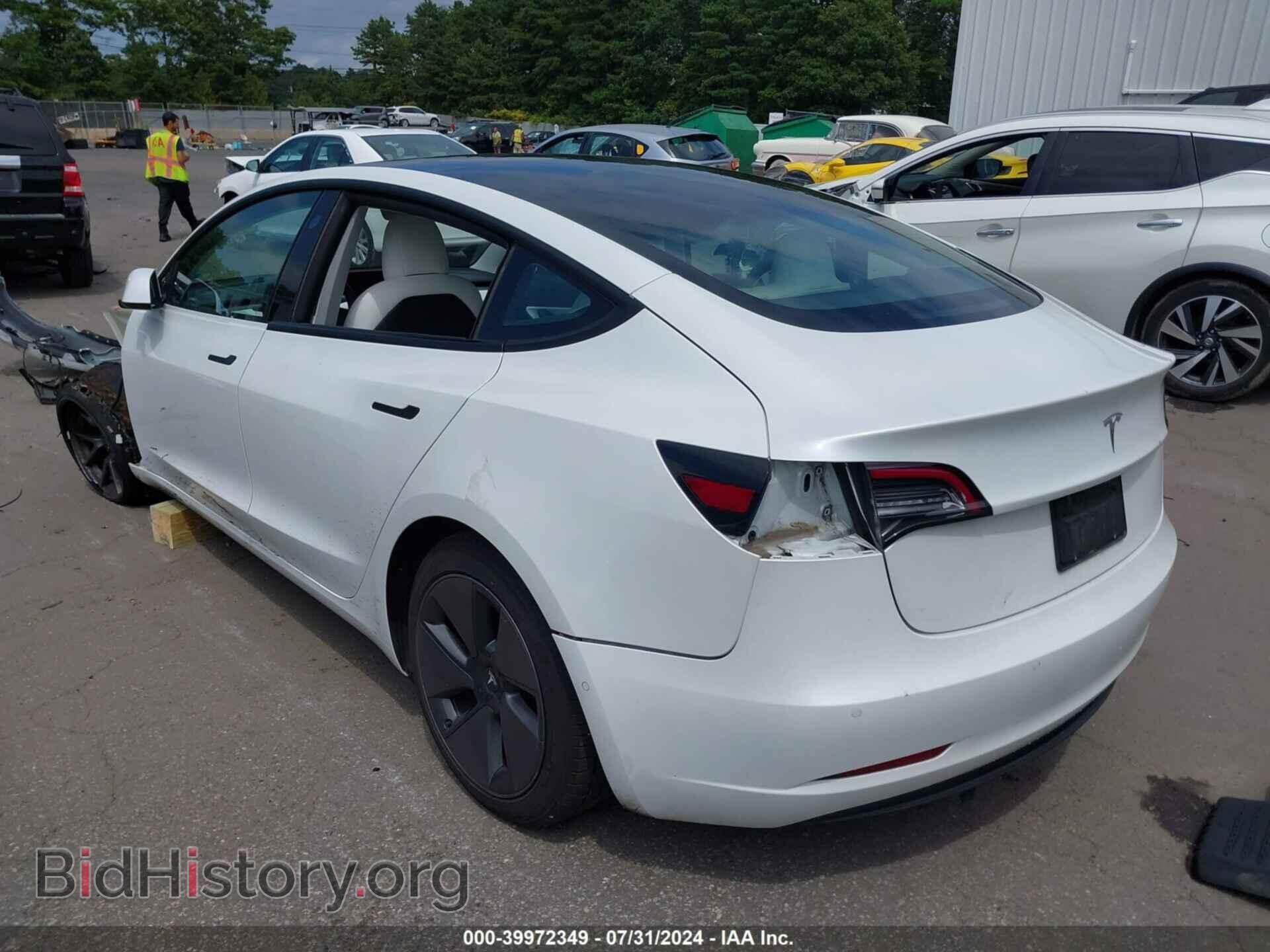 2021 TESLA MODEL 3 - VIN: 5YJ3E1EA4MF851795 - Фото 3