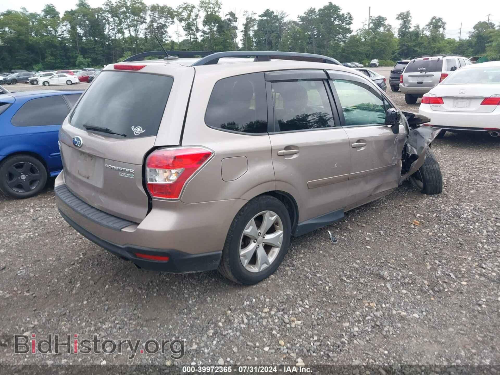 2015 SUBARU FORESTER - VIN: JF2SJAGC8FH478206 - Фото 4