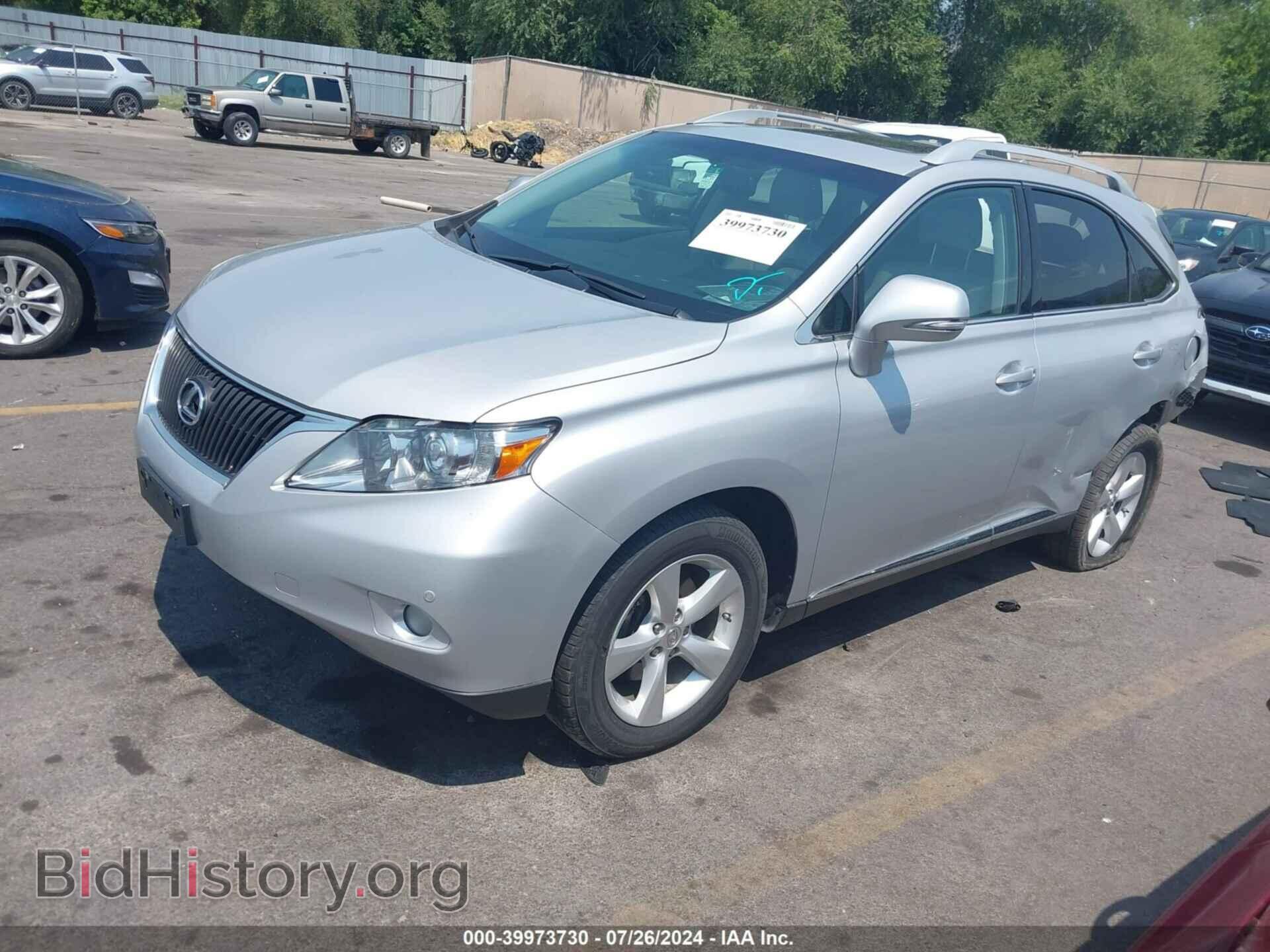 2011 LEXUS RX 350 - VIN: 2T2BK1BA1BC118609 - Фото 2