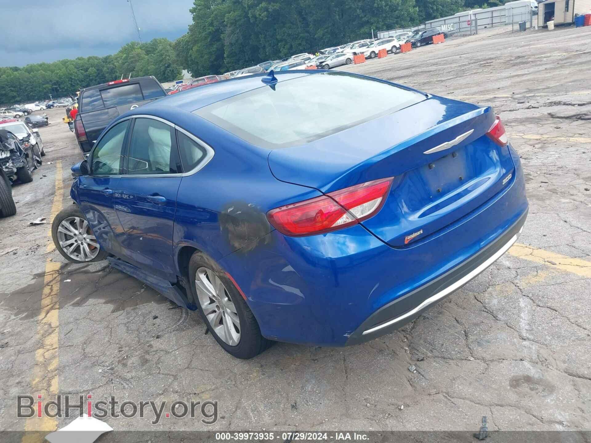 2016 CHRYSLER 200 - VIN: 1C3CCCAB3GN165368 - Фото 3