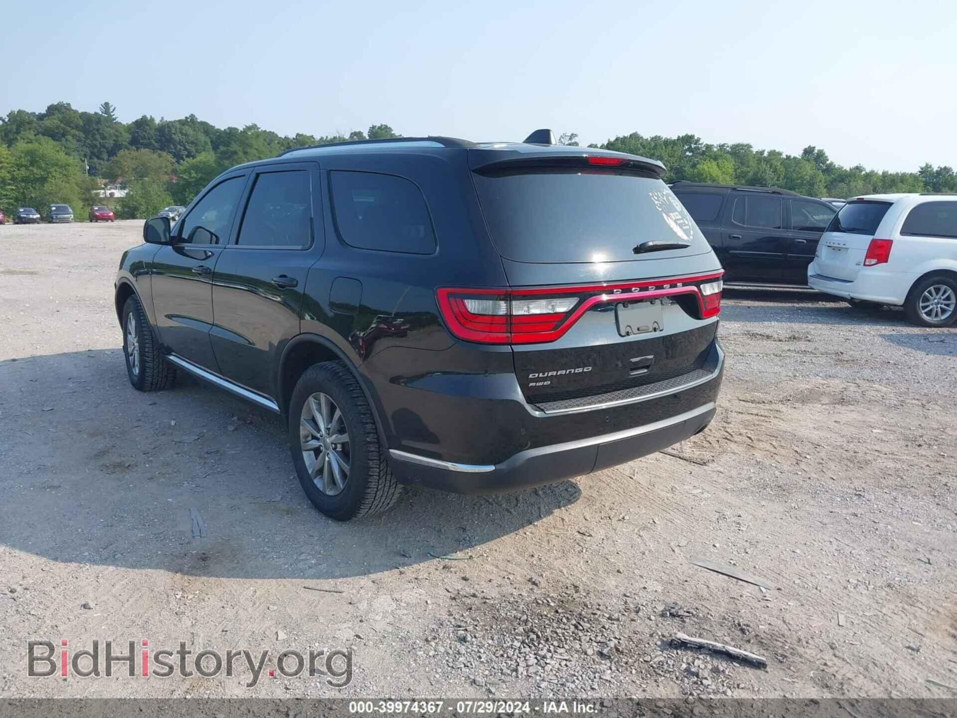 2017 DODGE DURANGO - VIN: 1C4RDJAG8HC762225 - Фото 3
