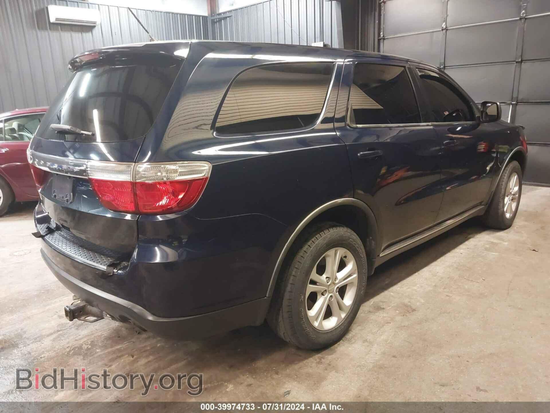 2012 DODGE DURANGO - VIN: 1C4RDJAG6CC207203 - Фото 4