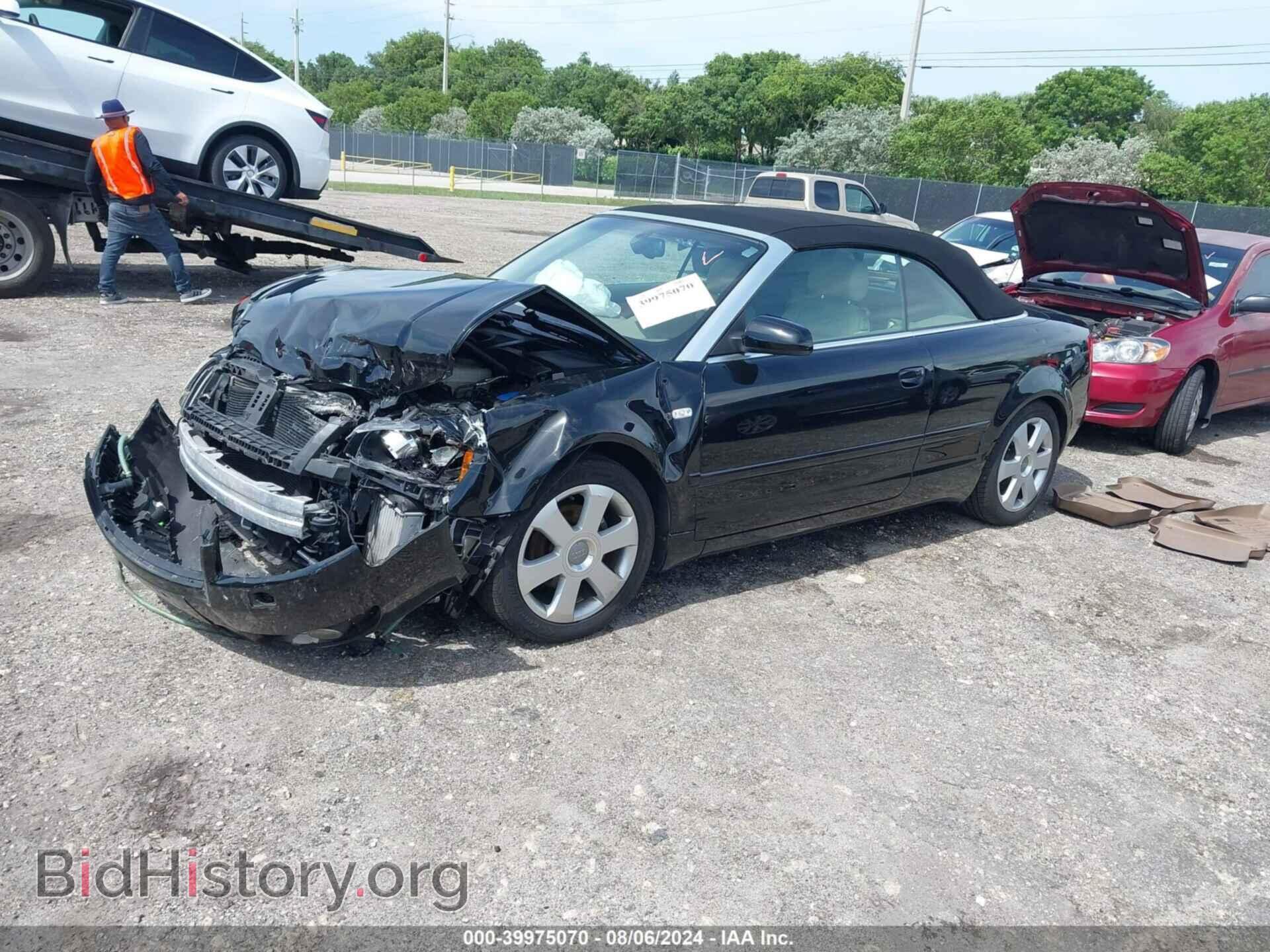 2006 AUDI A4 - VIN: WAUAC48H96K011800 - Фото 2