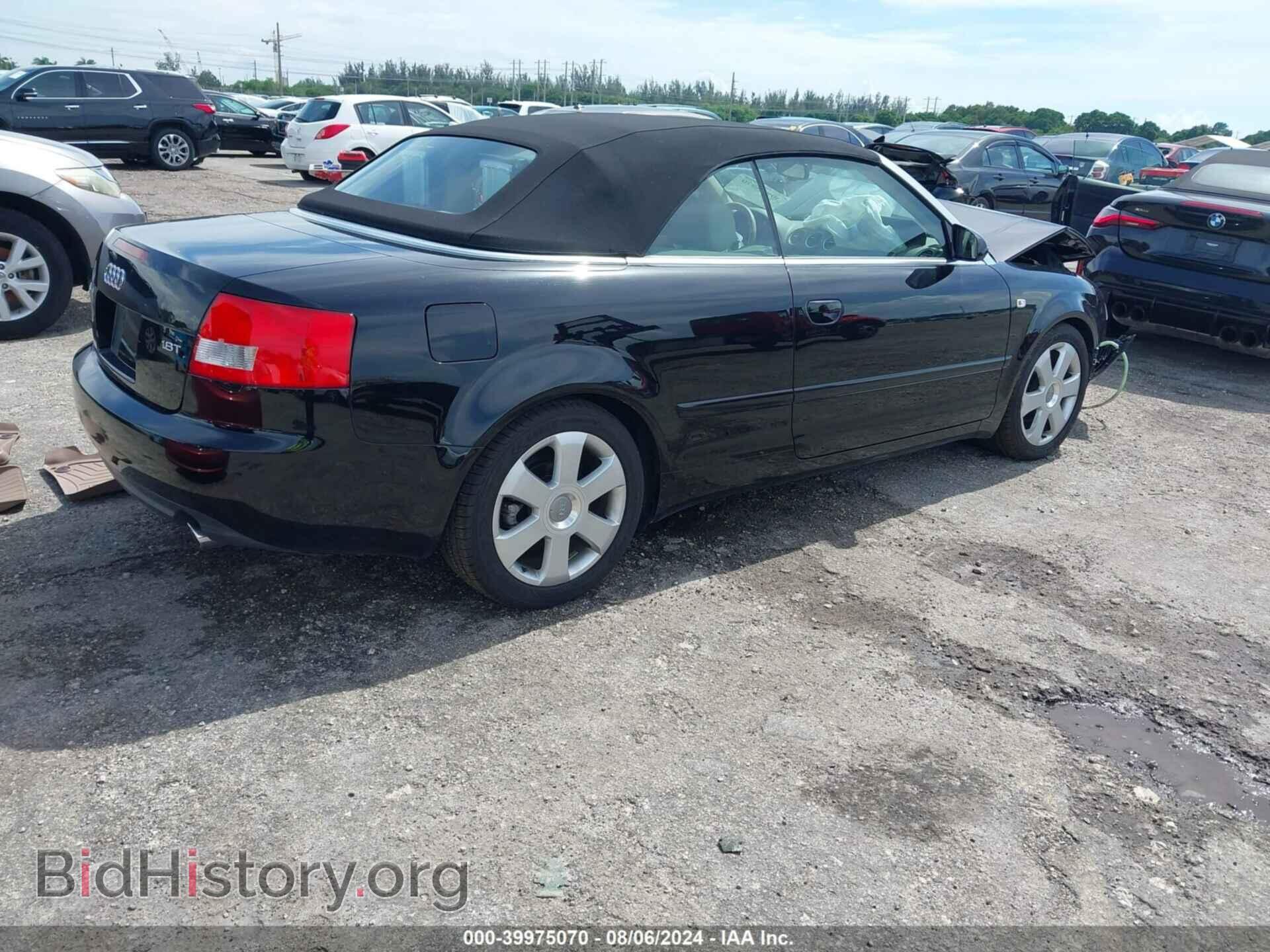 2006 AUDI A4 - VIN: WAUAC48H96K011800 - Фото 4
