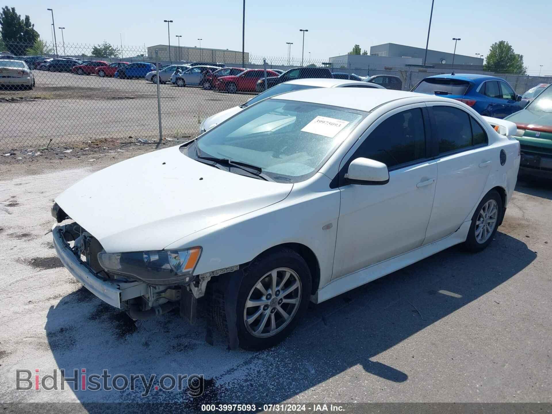 2012 MITSUBISHI LANCER - VIN: JA32V2FW0CU022755 - Фото 2