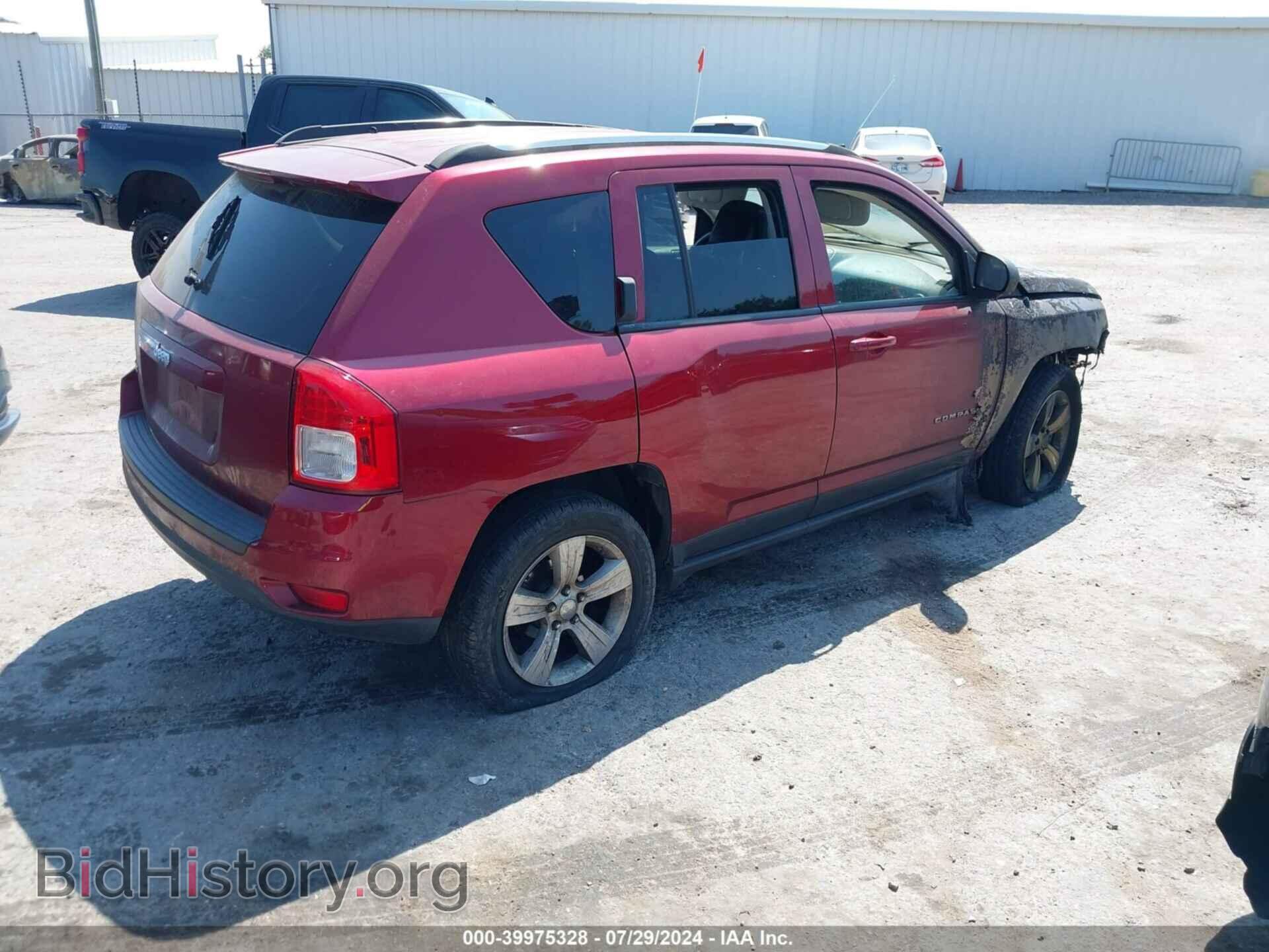 2012 JEEP COMPASS - VIN: 1C4NJDBB0CD530328 - Фото 4