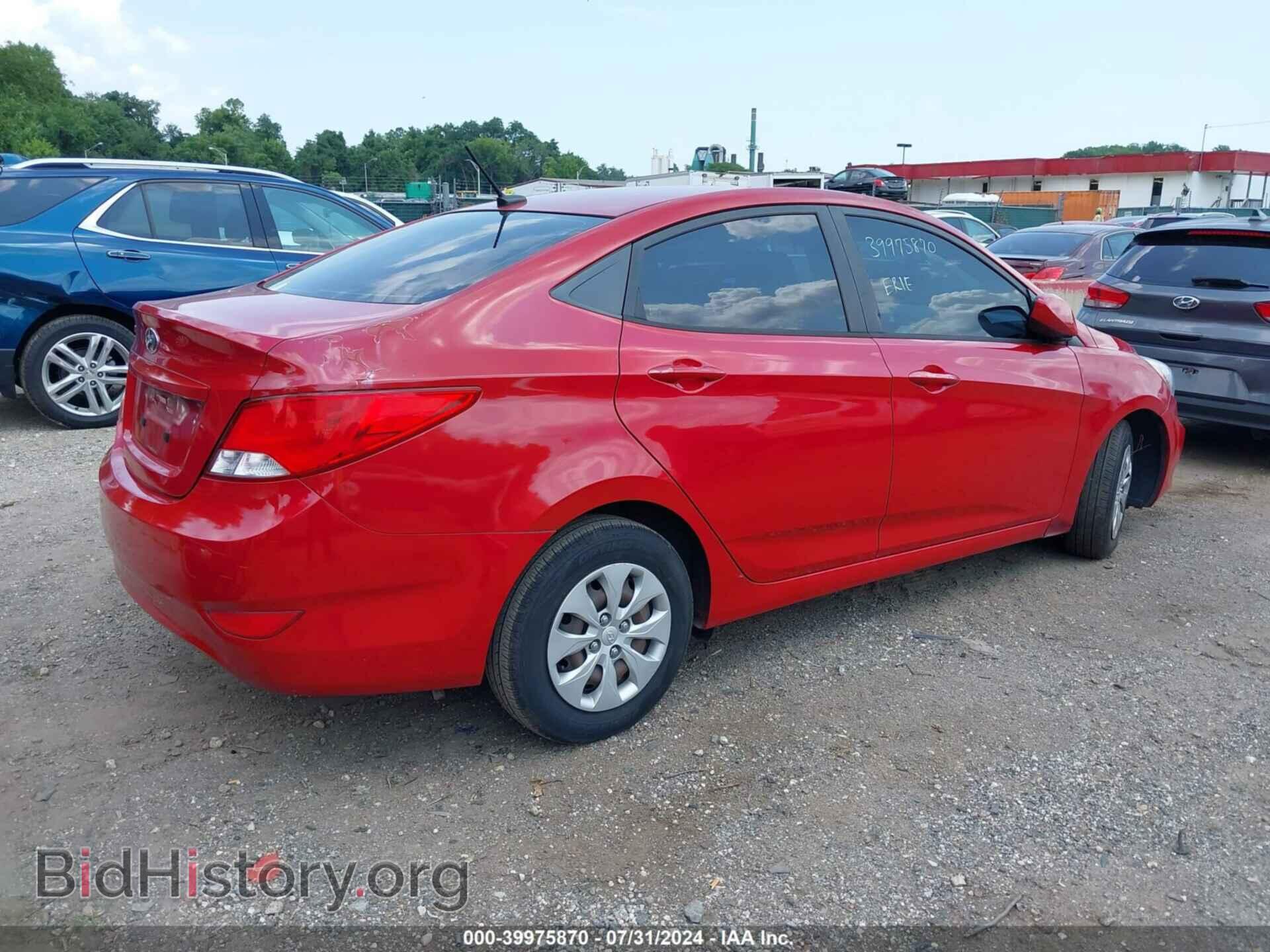 2015 HYUNDAI ACCENT - VIN: KMHCT4AE1FU814922 - Фото 4